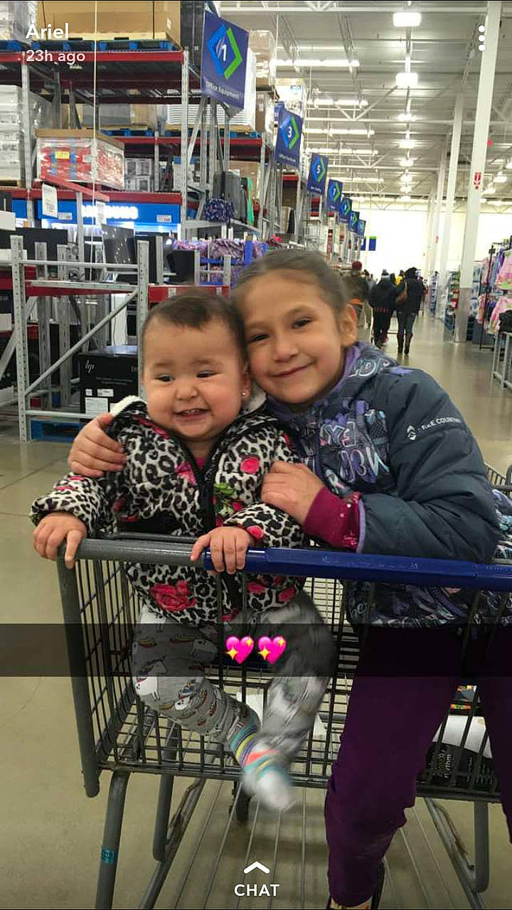 Kacie joined the competition — help win amazing prizes! child, joy, person, shopping_cart, smile, supermarket, toddler, vacation, vehicle