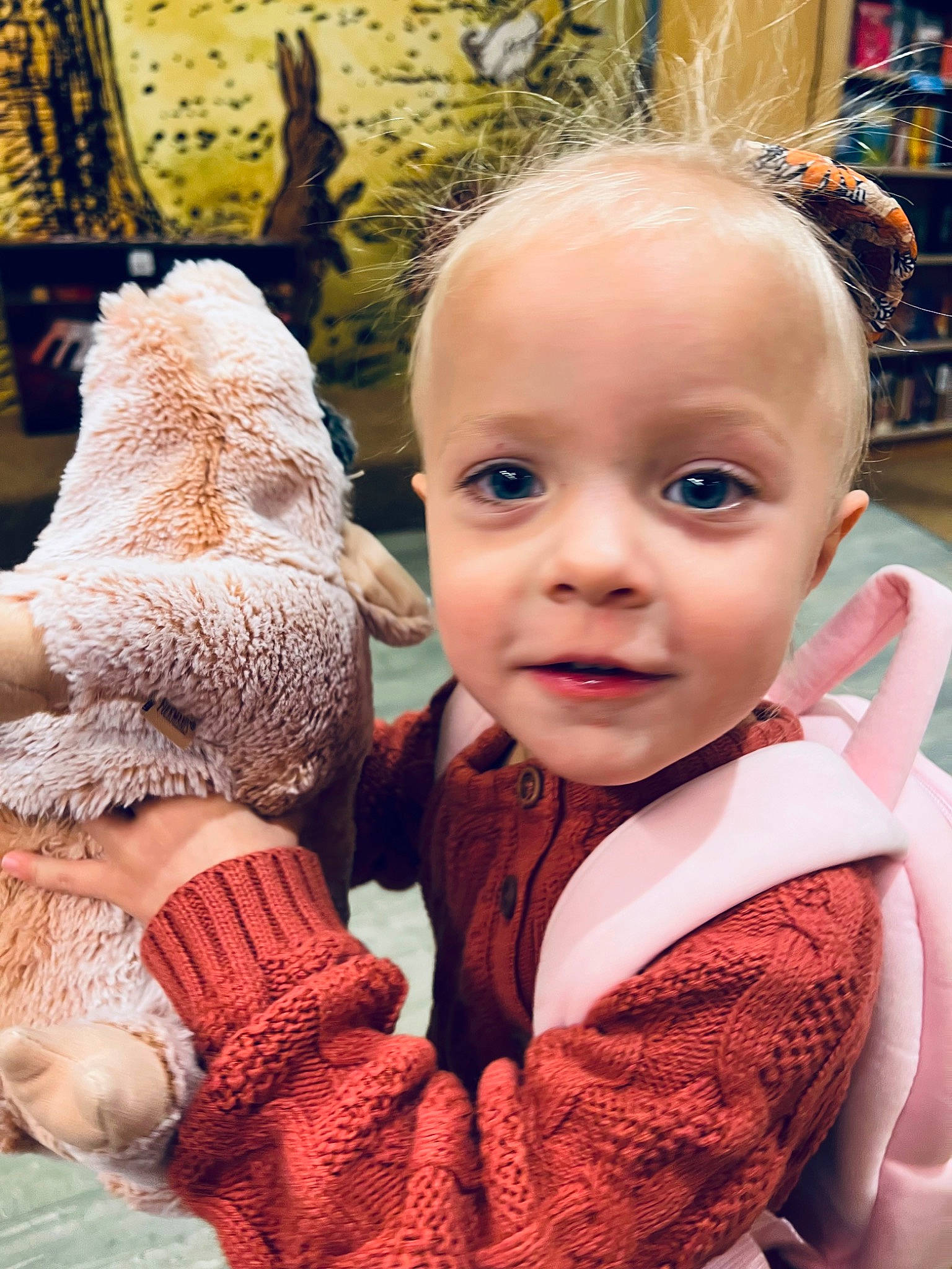 Ava joined the competition — help win amazing prizes! adaptation, baby, baby_toddler_clothing, cheek, child, event, fun, fur, happy, human, jewellery, person, sitting, skin, temple, toddler, toy, tradition, wool, woolen