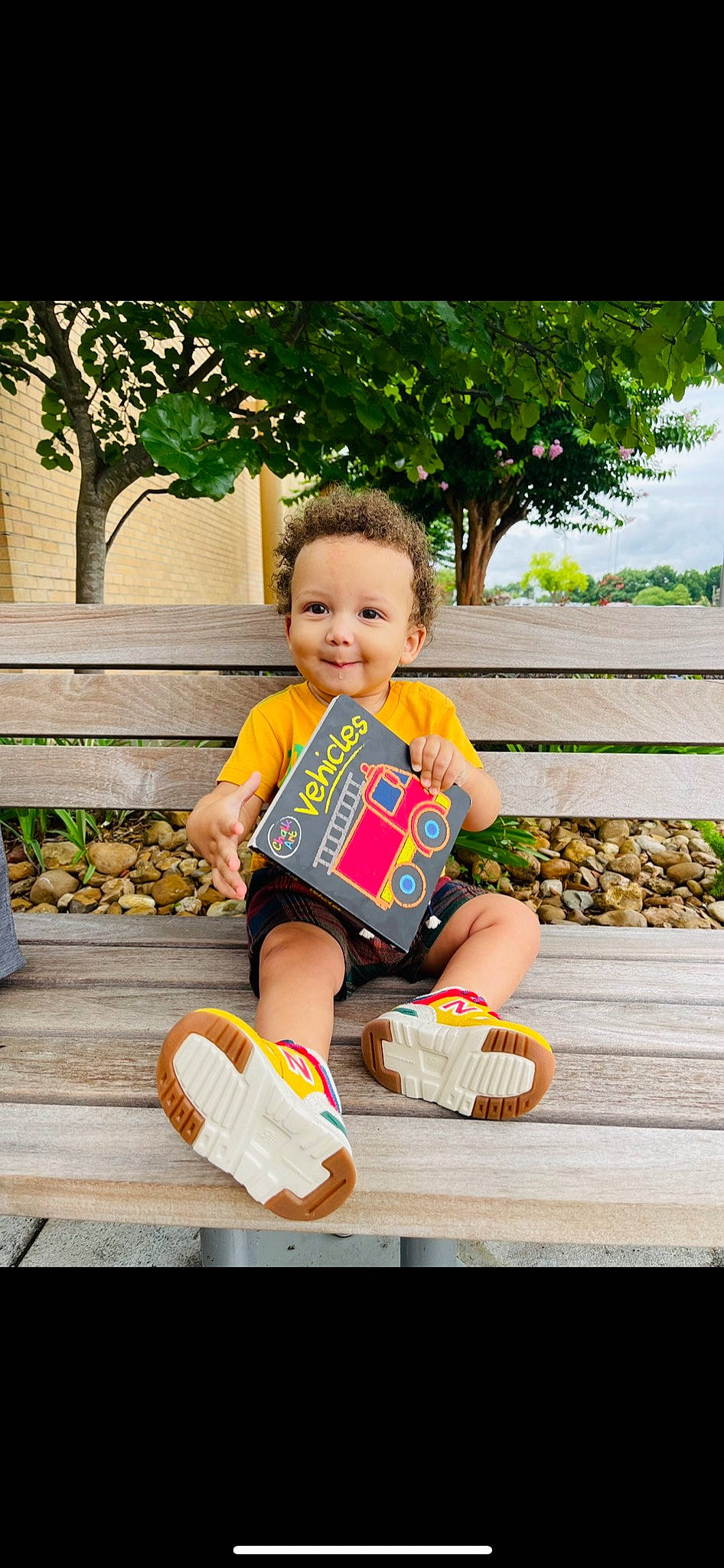 Kai joined the competition — help win amazing prizes! baby, baby_toddler_clothing, child, fun, grass, happy, human_leg, joy, knee, leisure, people_in_nature, person, plant, recreation, shorts, sitting, smile, sock, thigh, toddler