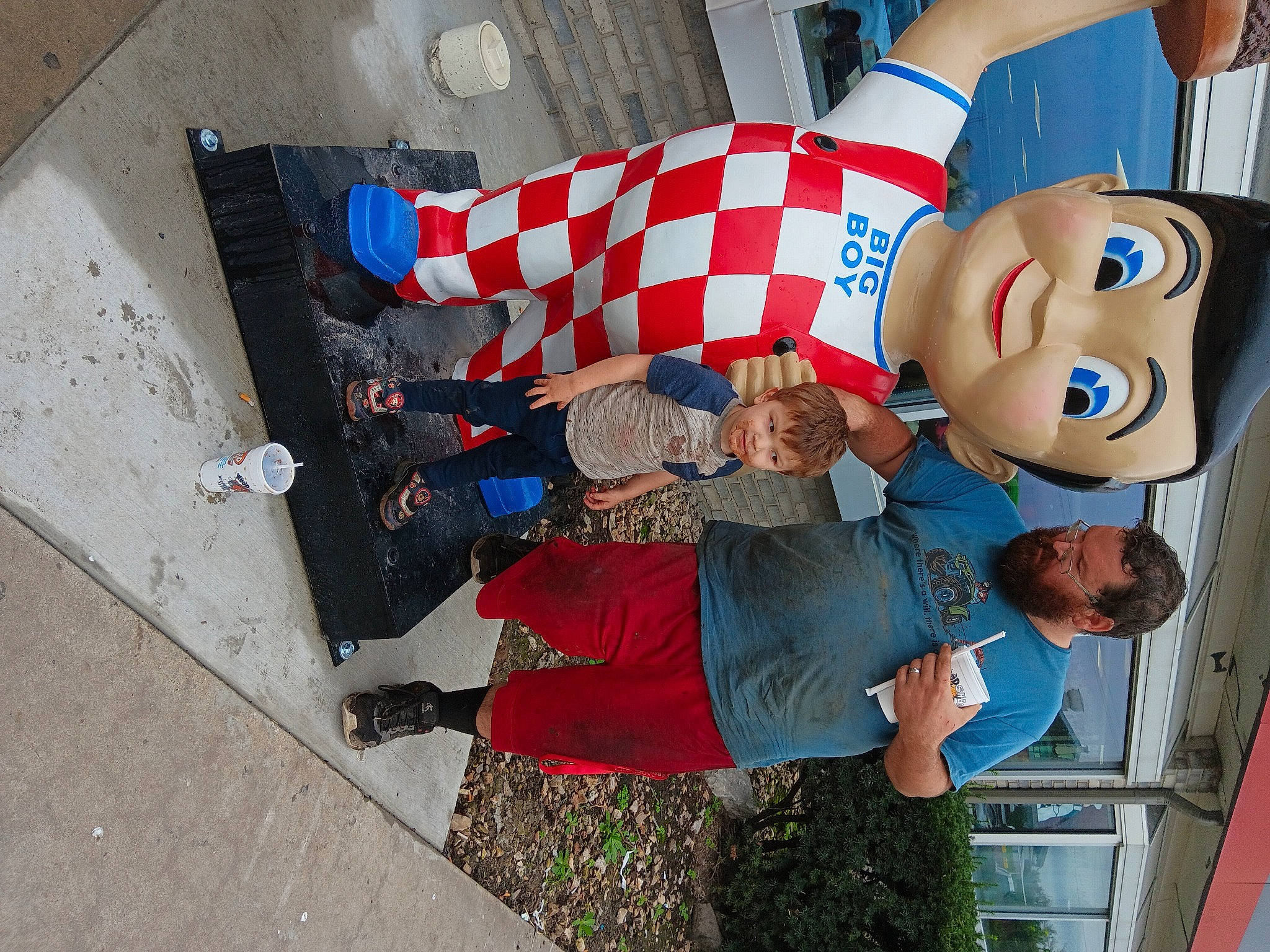 Harvey is registered to the contest to win money with this photo: carmine, child, electric_blue, event, fictional_character, flag_day_usa, flag_of_the_united_states, fun, happy, hat, holiday, leisure, pattern, person, recreation, red, smile, t_shirt, travel, white