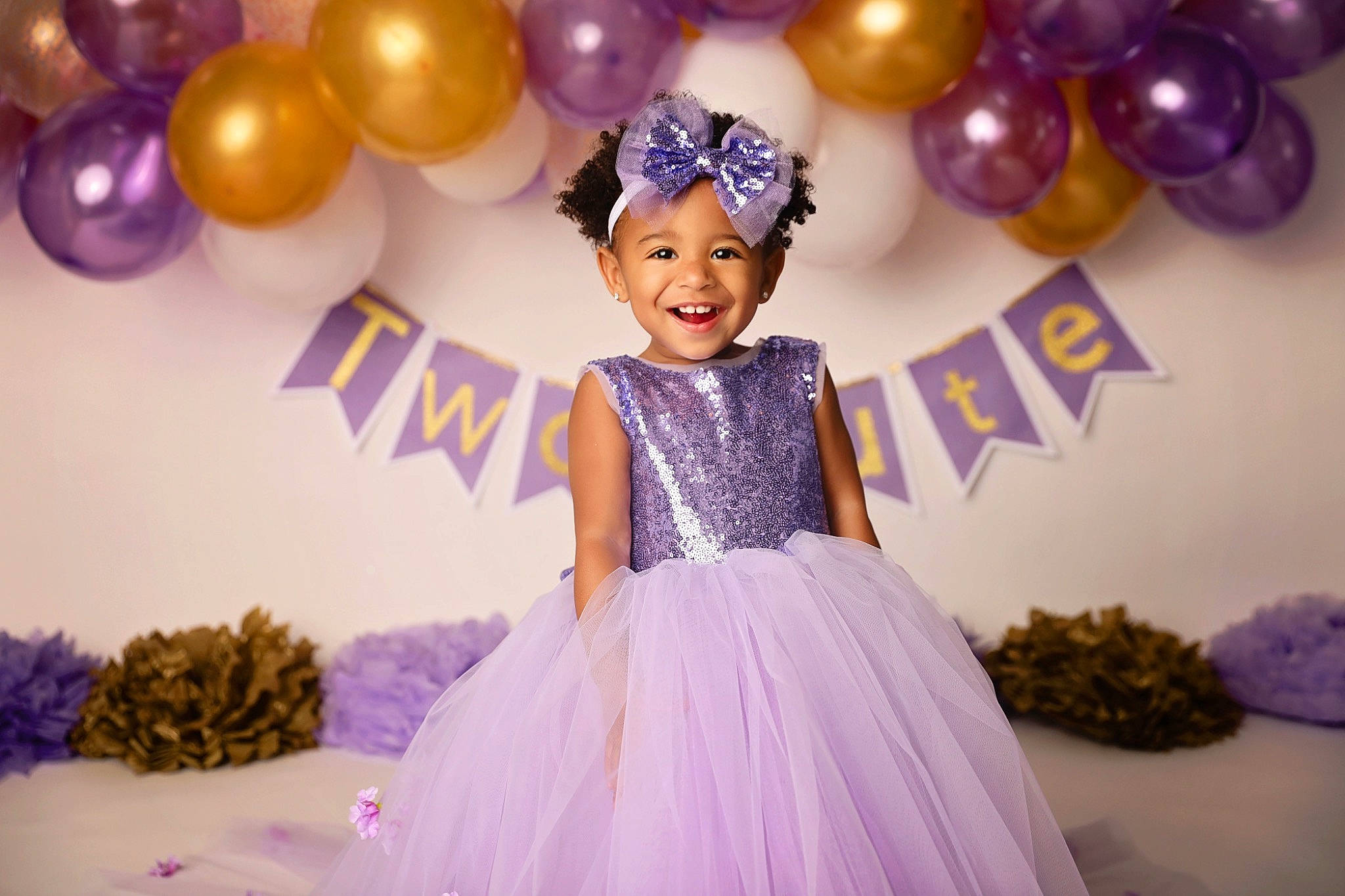Emeri joined the competition — help win amazing prizes! balloon, birthday, child, costume, dress, event, formal_wear, gown, happy, headpiece, headwear, joy, lavender, lilac, party, person, pink, purple, quinceanera, violet
