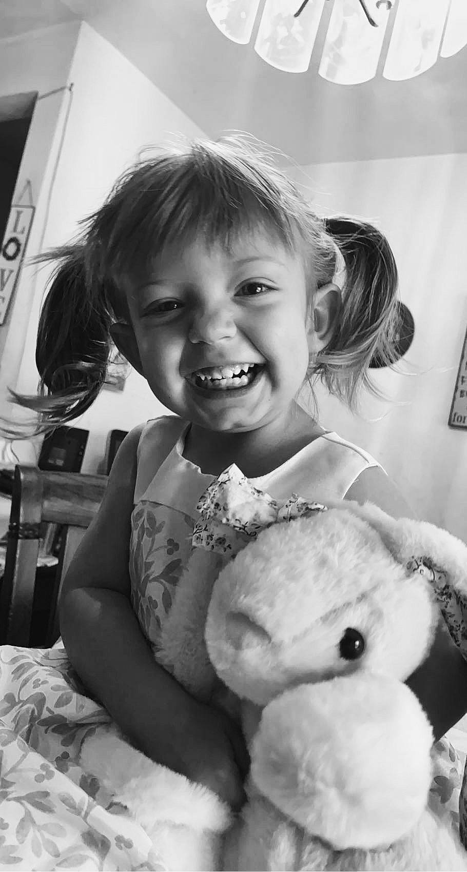 Jaycee joined the competition — help win amazing prizes! black, black_and_white, child, facial_expression, fun, gesture, hairstyle, happy, head, human, iris, monochrome, organ, person, product, skin, smile, standing, style, toy