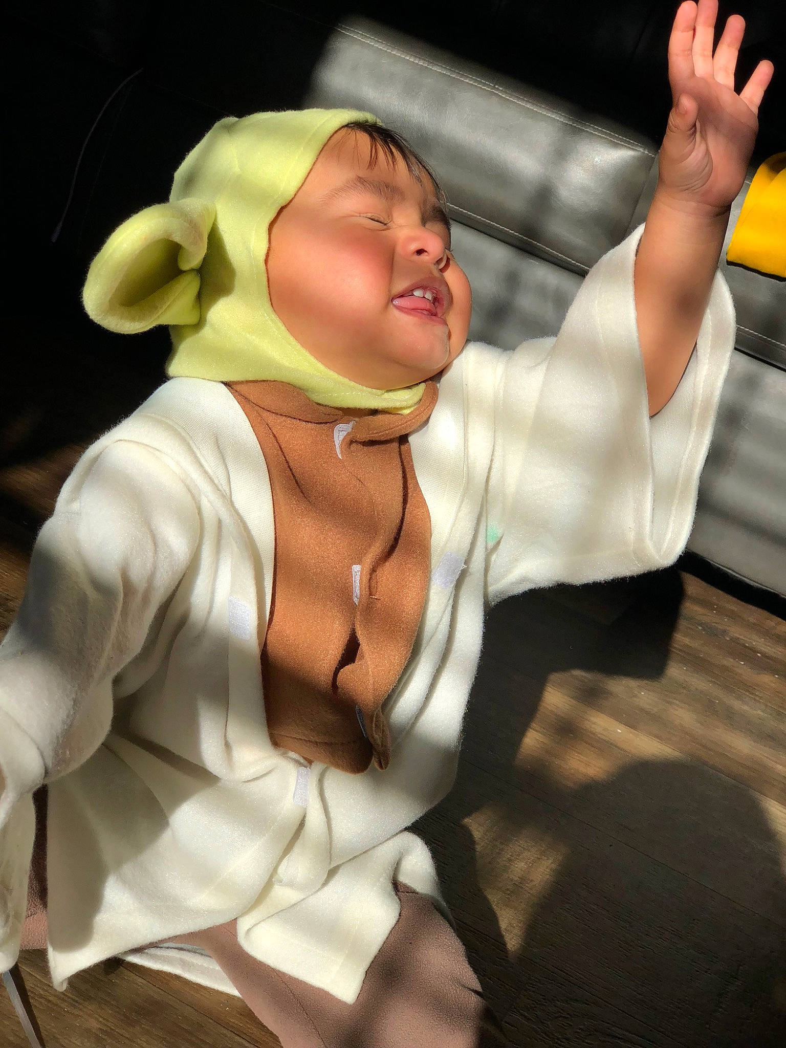 Leonel joined the competition — help win amazing prizes! costume, joy, muscle, performance, person, smile, white