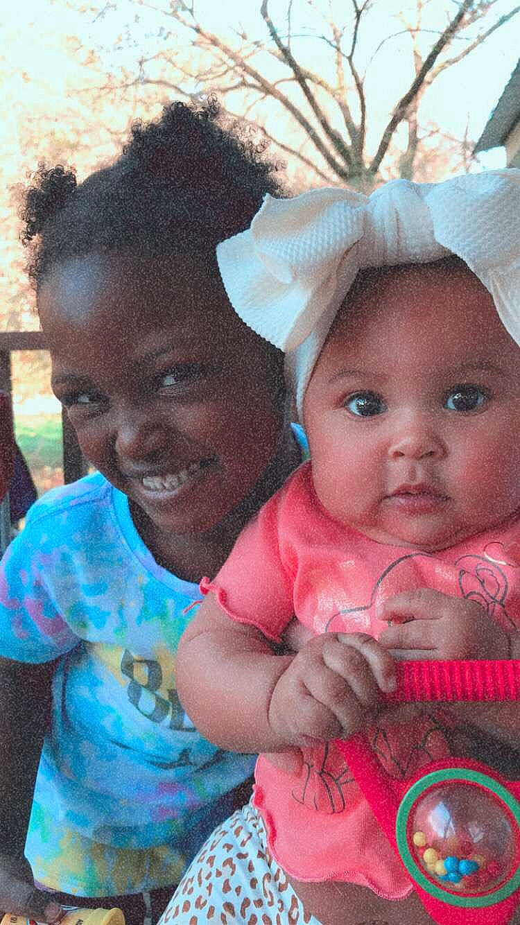 Ava joined the competition — help win amazing prizes! baby, baby_toddler_clothing, cheek, child, costume_accessory, face, facial_expression, happy, headband, joy, laugh, lip, love, mouth, nose, people, person, pink, skin, toddler