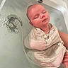 baby, newborn, bathtub, water, wrapped, sleeping, infant, swaddle, peaceful, hand, skin, tub, relaxing, indoors, portrait, child, calm, soft, resting, care