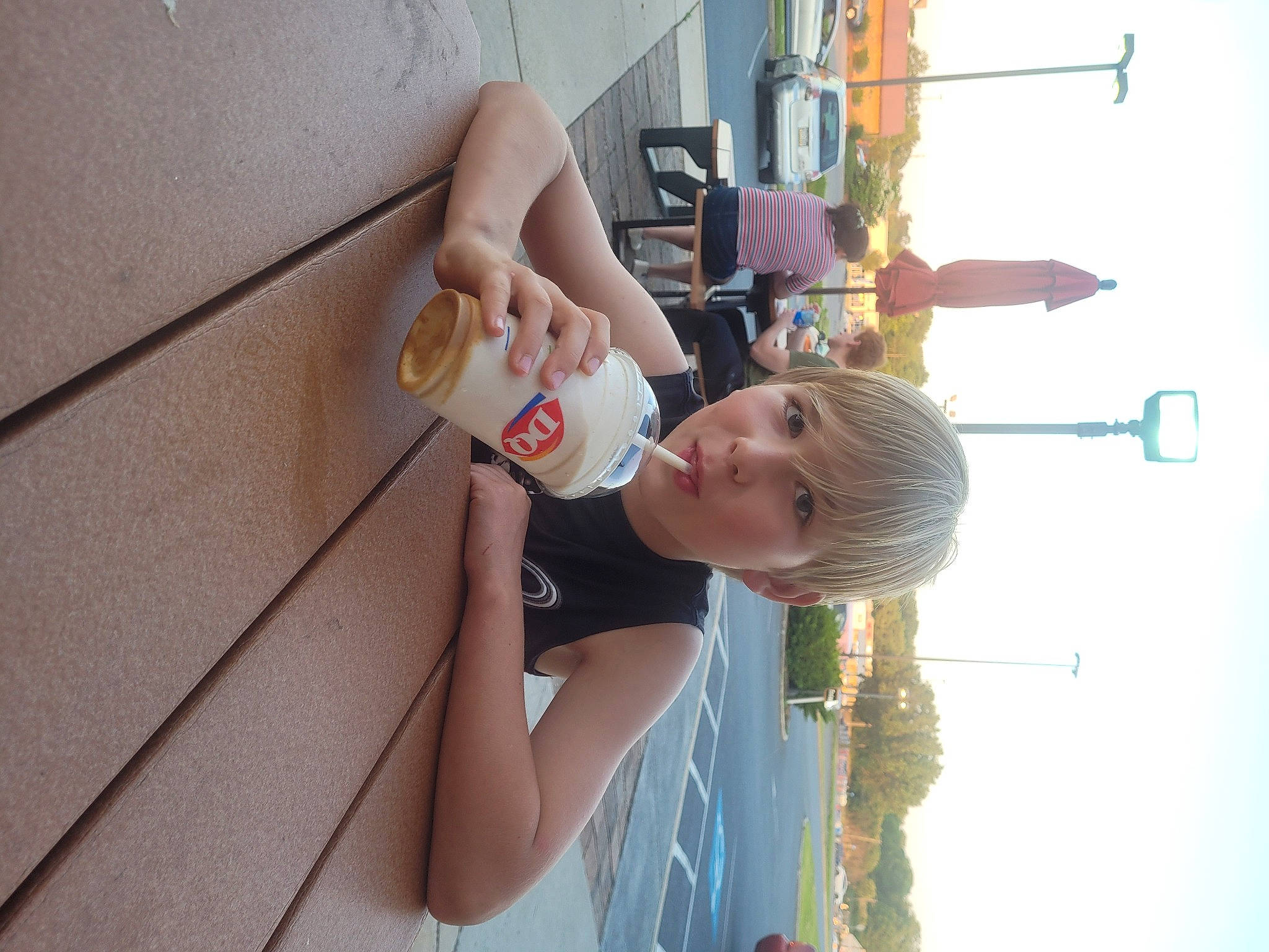 Tristan joined the competition — help win amazing prizes! auto_part, baby, child, elbow, fun, glasses, hand, happy, human_leg, leisure, person, room, shoulder, sky, smile, t_shirt, toddler, vacation, water, window