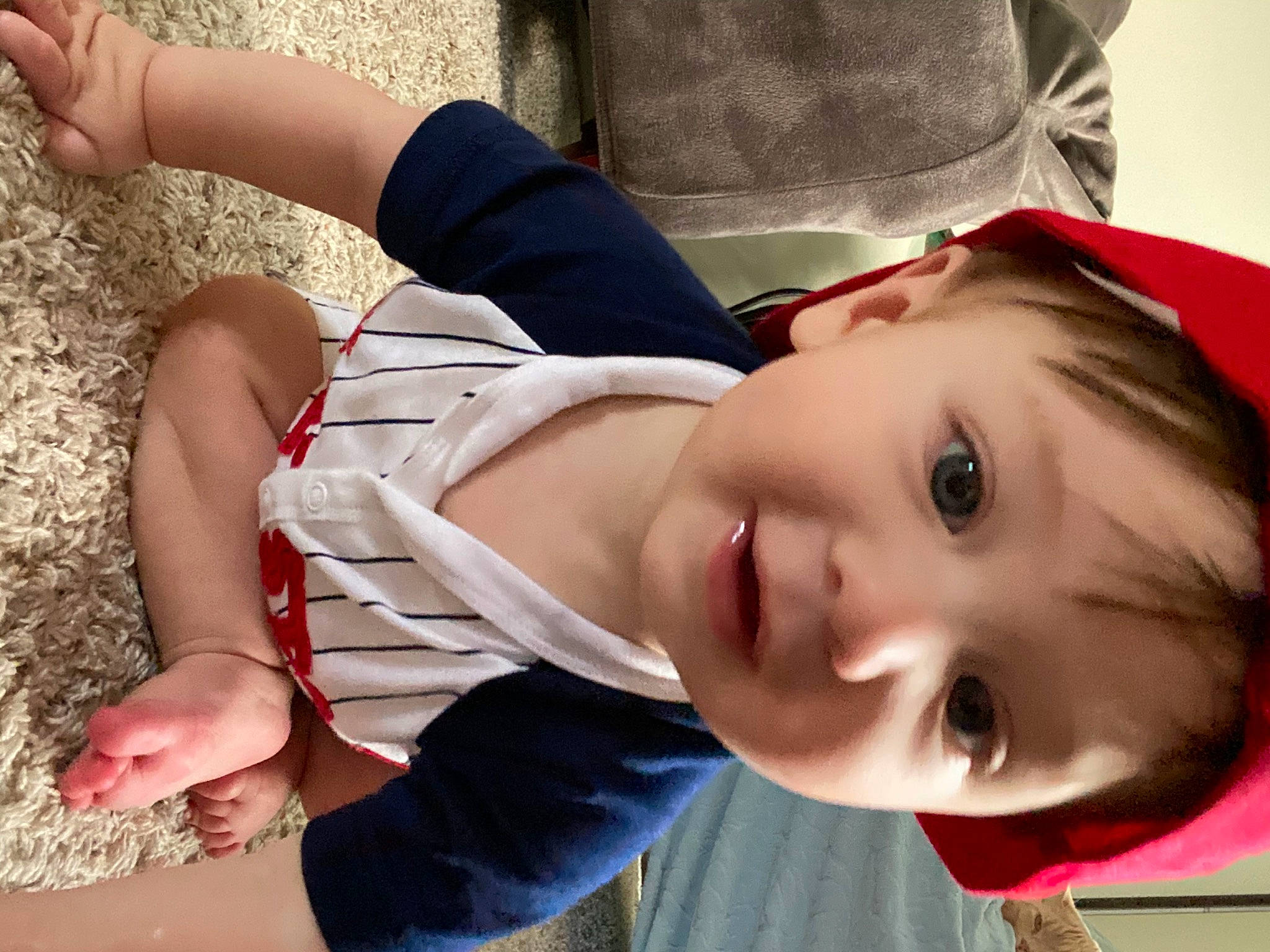 Cameron joined the competition — help win amazing prizes! arm, child, cool, fun, happy, leg, mouth, nose, person, play, smile, toddler