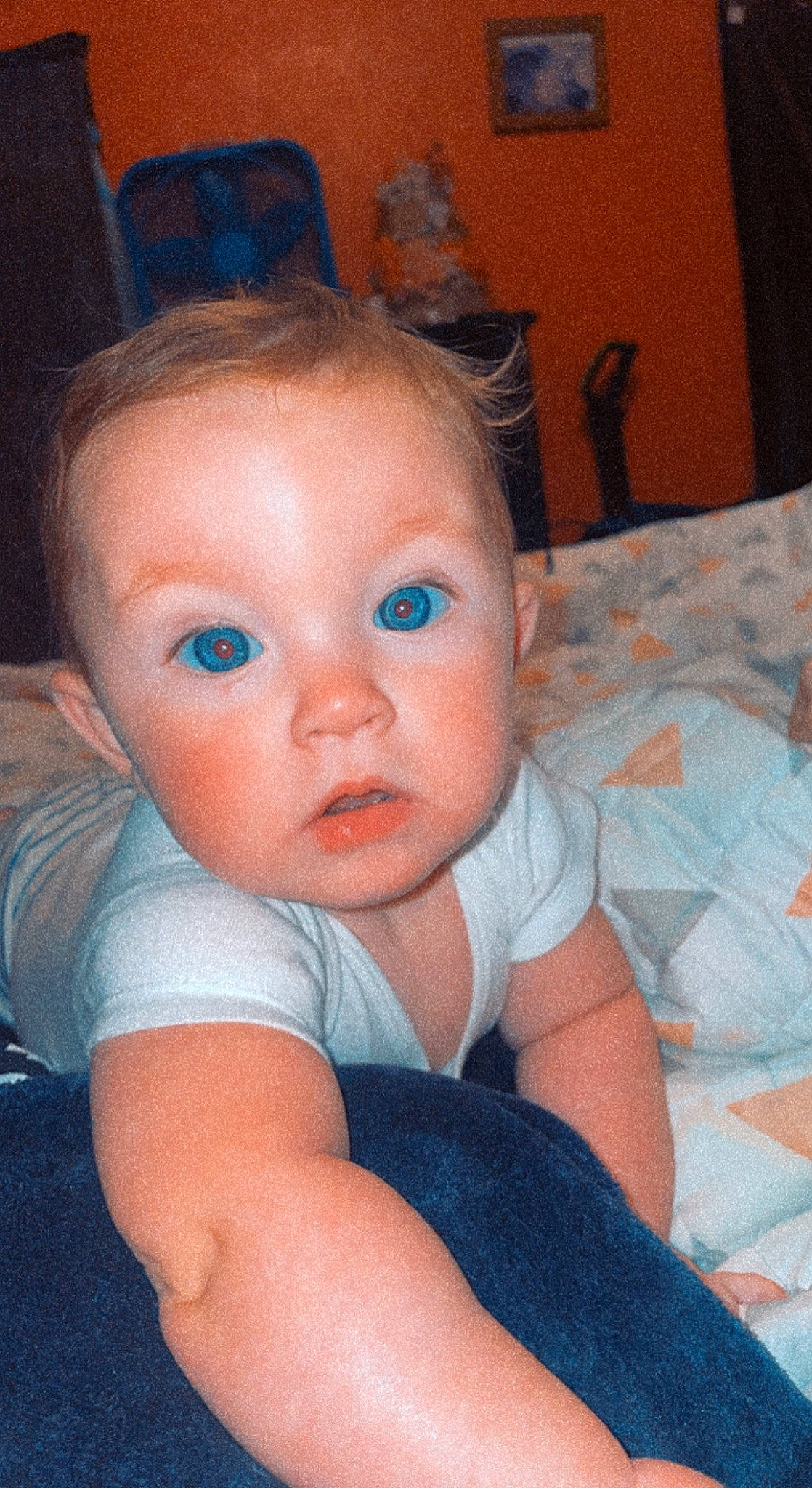 Lakelynn joined the competition — help win amazing prizes! azure, baby, baby_toddler_clothing, cheek, child, chin, comfort, electric_blue, eye, eyebrow, head, human_body, iris, mouth, neck, nose, person, skin, smile, surprise