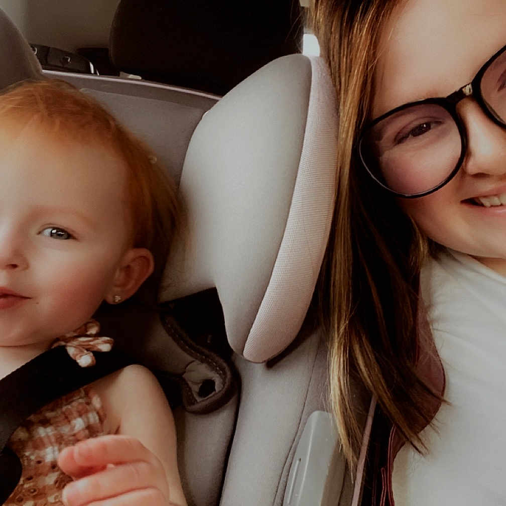 Kimber is registered to the contest to win money with this photo: accessories, adult, baby, bodypart, cushion, face, female, finger, glasses, hand, happy, head, homedecor, jewelry, people, person, photography, portrait, smile, woman