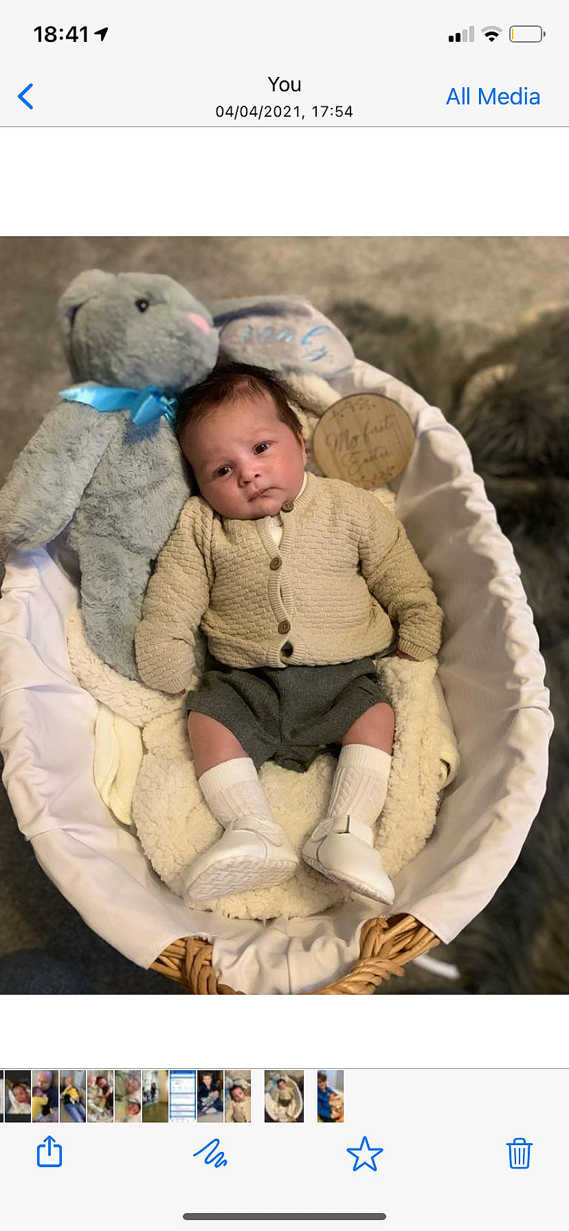 Franky joined the competition — help win amazing prizes! baby, baby_toddler_clothing, beauty, cap, child, comfort, eye, face, grass, happy, headgear, leg, linens, person, sleeve, stuffed_toy, textile, toddler, toy, wood