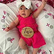 Wren is registered to the contest to win money with this photo: baby, bed, bedroom, bodypart, bonnet, cap, clothing, couch, dress, face, finger, furniture, hat, head, indoors, newborn, person, photography, portrait, room