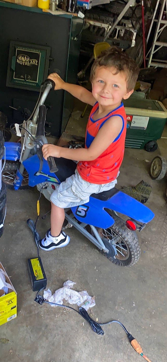 Brady joined the competition — help win amazing prizes! automotive_tire, automotive_wheel_system, bicycle, bicycle_accessory, bicycle_frame, bicycle_part, bicycle_saddle, bicycle_tire, bicycle_wheel, electric_blue, joy, leg, motor_vehicle, person, riding_toy, rolling, shorts, smile, tire, toddler