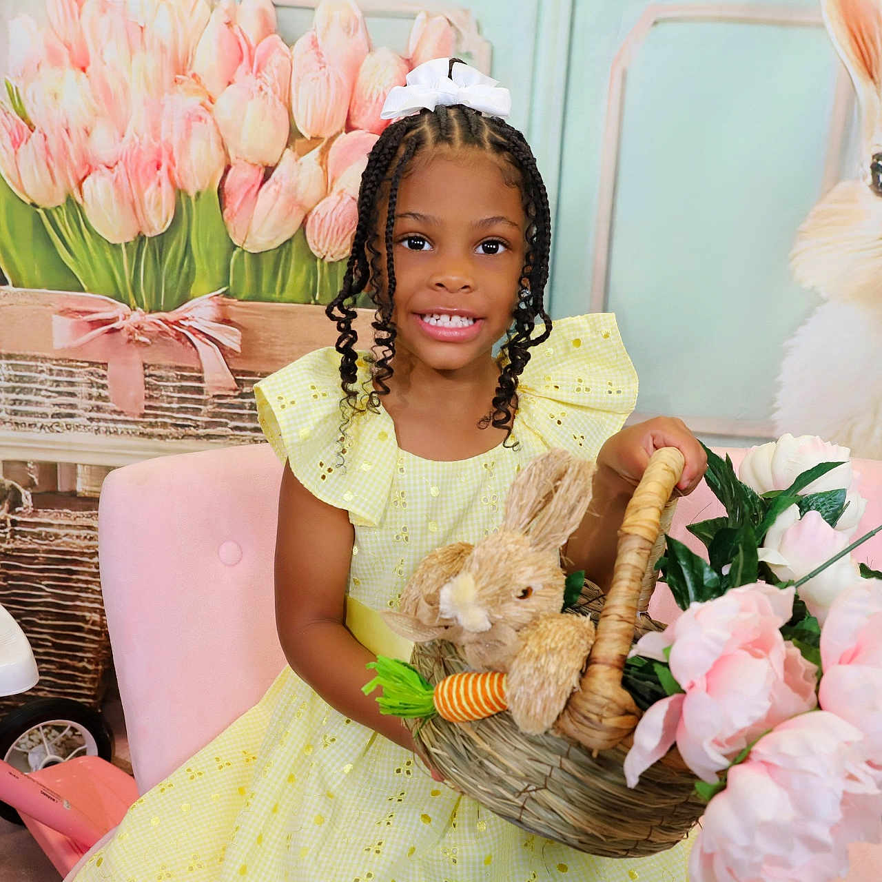 Rayon joined the competition — help win amazing prizes! chair, child, face, female, flower, flowerarrangement, flowerbouquet, fun, furniture, girl, hair, head, leisureactivities, machine, person, photography, picnic, plant, portrait, wheel