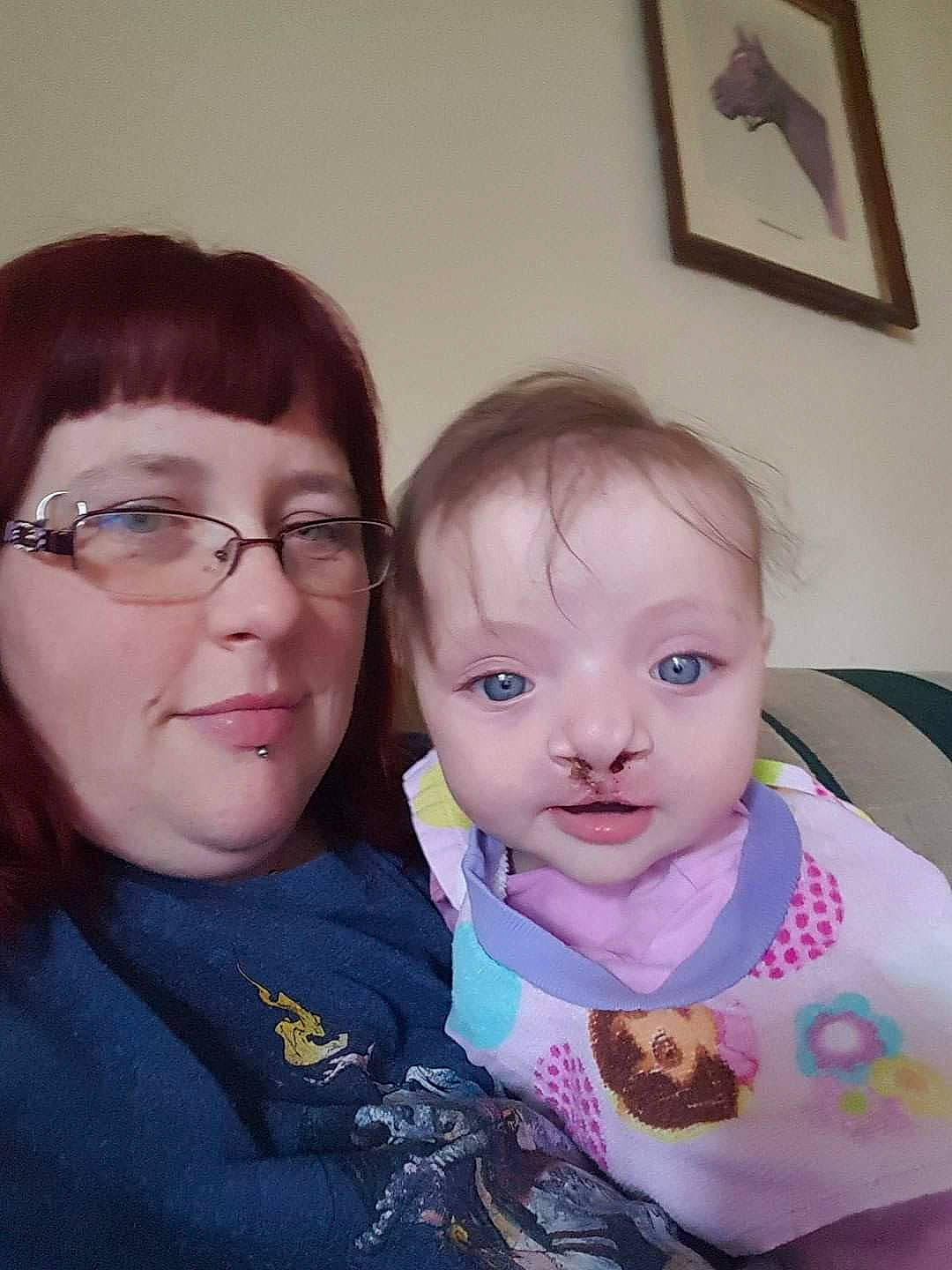 Michaela is registered to the contest to win money with this photo: baby, cheek, child, daughter, face, head, mother, people, person, selfie, skin, smile, toddler