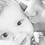 Arthur participe au concours pour gagner de l'argent avec cette photo : baby, beauty, black_and_white, cheek, child, chin, close_up, eye, eyebrow, face, head, lip, mother, mouth, nose, photograph, photography, skin, toddler, white