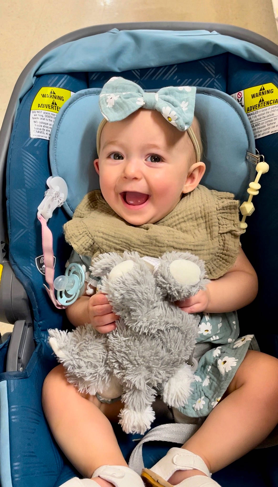 Everlie joined the competition — help win amazing prizes! auto_part, baby, baby_in_car_seat, baby_products, baby_safety, baby_toddler_clothing, blue, car_seat, child, comfort, electric_blue, fashion_accessory, gesture, happy, headwear, joy, person, product, sitting, skin