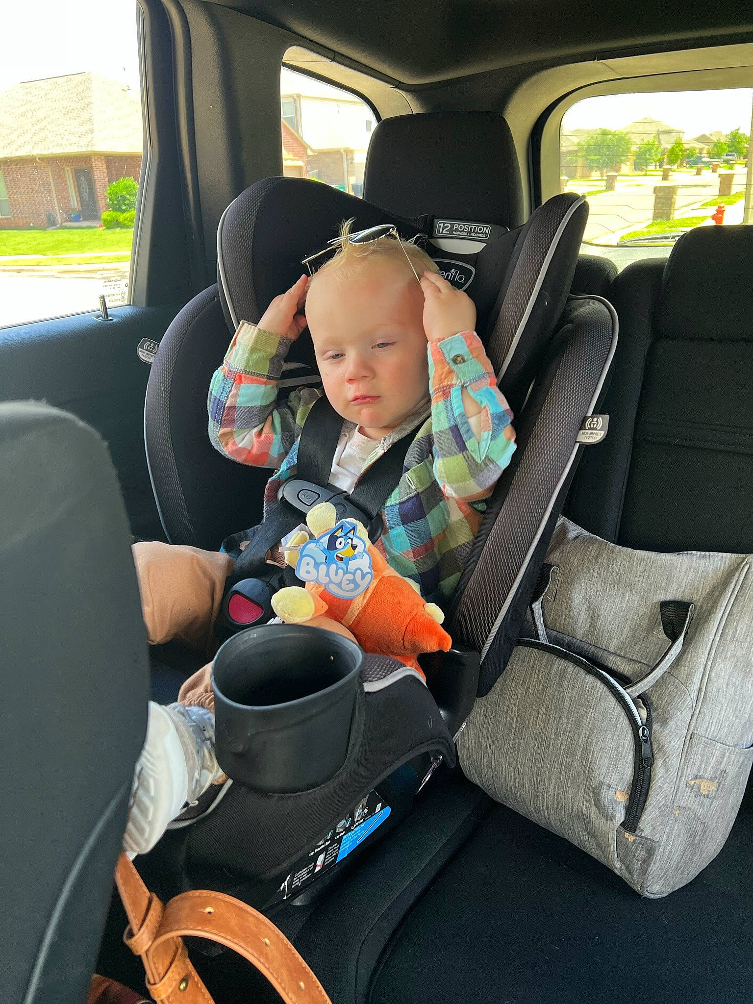 Koen joined the competition — help win amazing prizes! auto_part, automotive_design, automotive_exterior, car, car_seat, car_seat_cover, comfort, head_restraint, land_vehicle, motor_vehicle, person, personal_luxury_car, plant, seat_belt, steering_part, steering_wheel, tableware, toddler, vehicle, vehicle_door