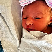 Lilly joined the competition — help win amazing prizes! newborn, baby, infant, blanket, headband, bow, sleeping, wrapped, soft, cute, face, portrait, child, newborn_baby, peaceful, indoors, warm, cozy, resting, baby_clothing