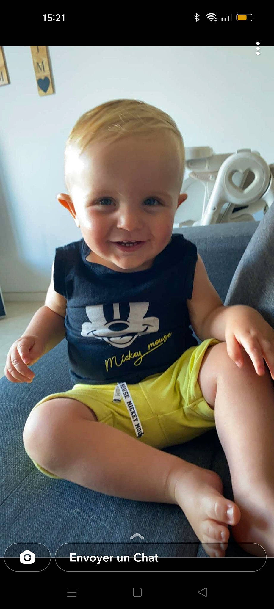 Kessim participe au concours pour gagner de l'argent avec cette photo : baby_toddler_clothing, cheek, chin, facial_expression, finger, happy, head, human_body, iris, joint, joy, knee, leg, muscle, neck, person, product, shoulder, skin, sleeve