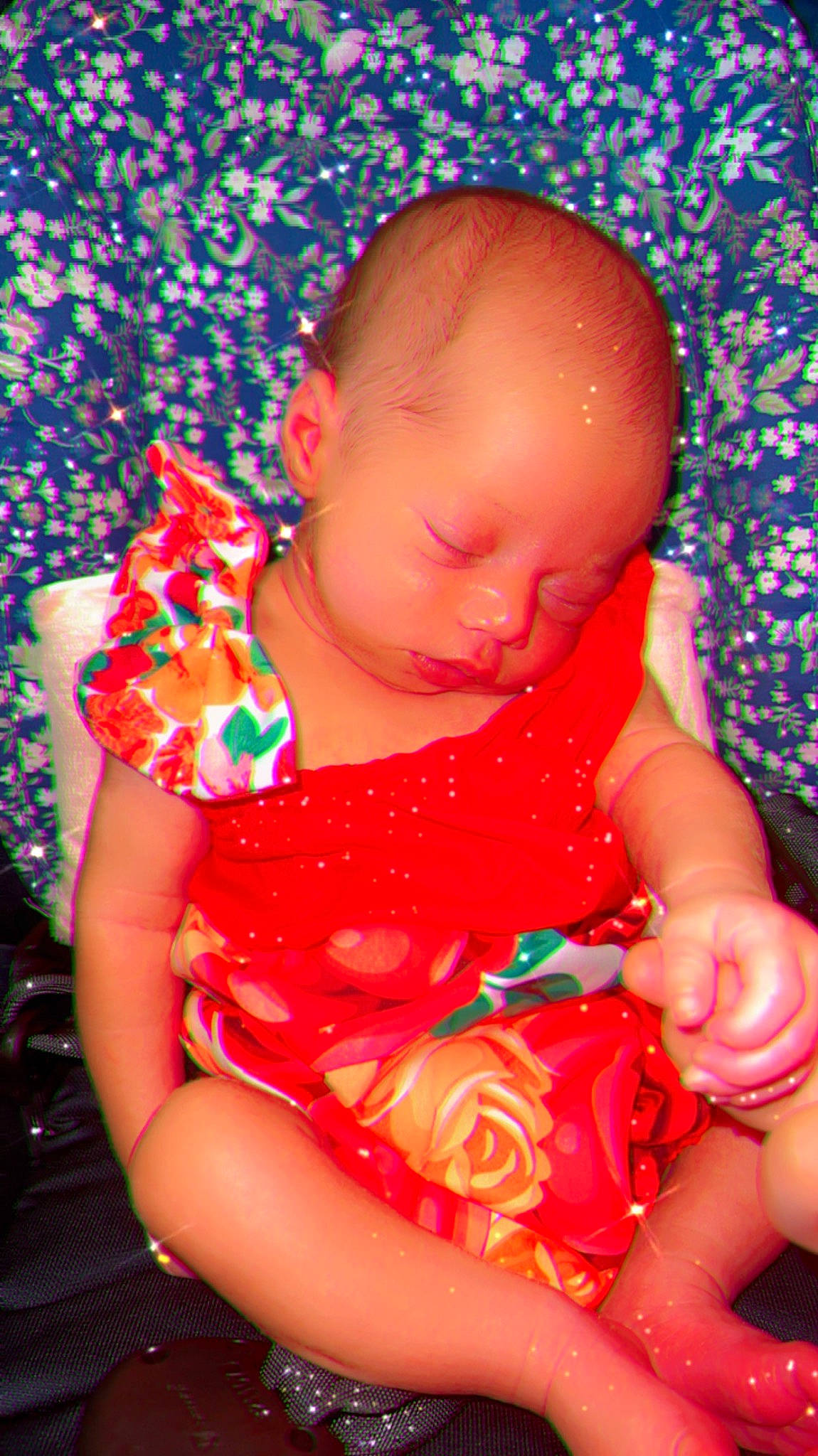 Katalaya joined the competition — help win amazing prizes! baby, baby_toddler_clothing, comfort, facial_expression, finger, fun, hairstyle, hand, happy, human, human_body, mouth, nail, neck, orange, person, pink, skin, sleeve, toddler