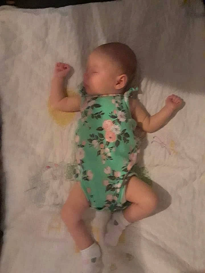 Karleigh joined the competition — help win amazing prizes! arm, child, finger, girl, hand, infant, iris, person, product, skin, textile, toddler