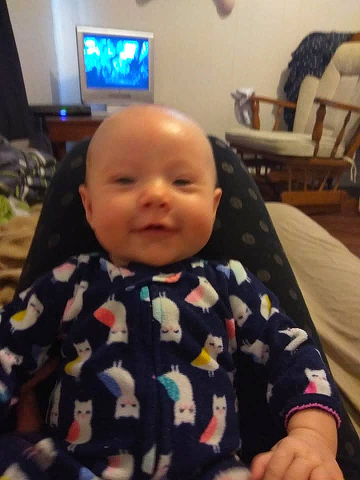 Karleigh is registered to the contest to win money with this photo: boy, cheek, child, day, eye, face, head, infant, nose, person, play, product, skin, smile, toddler