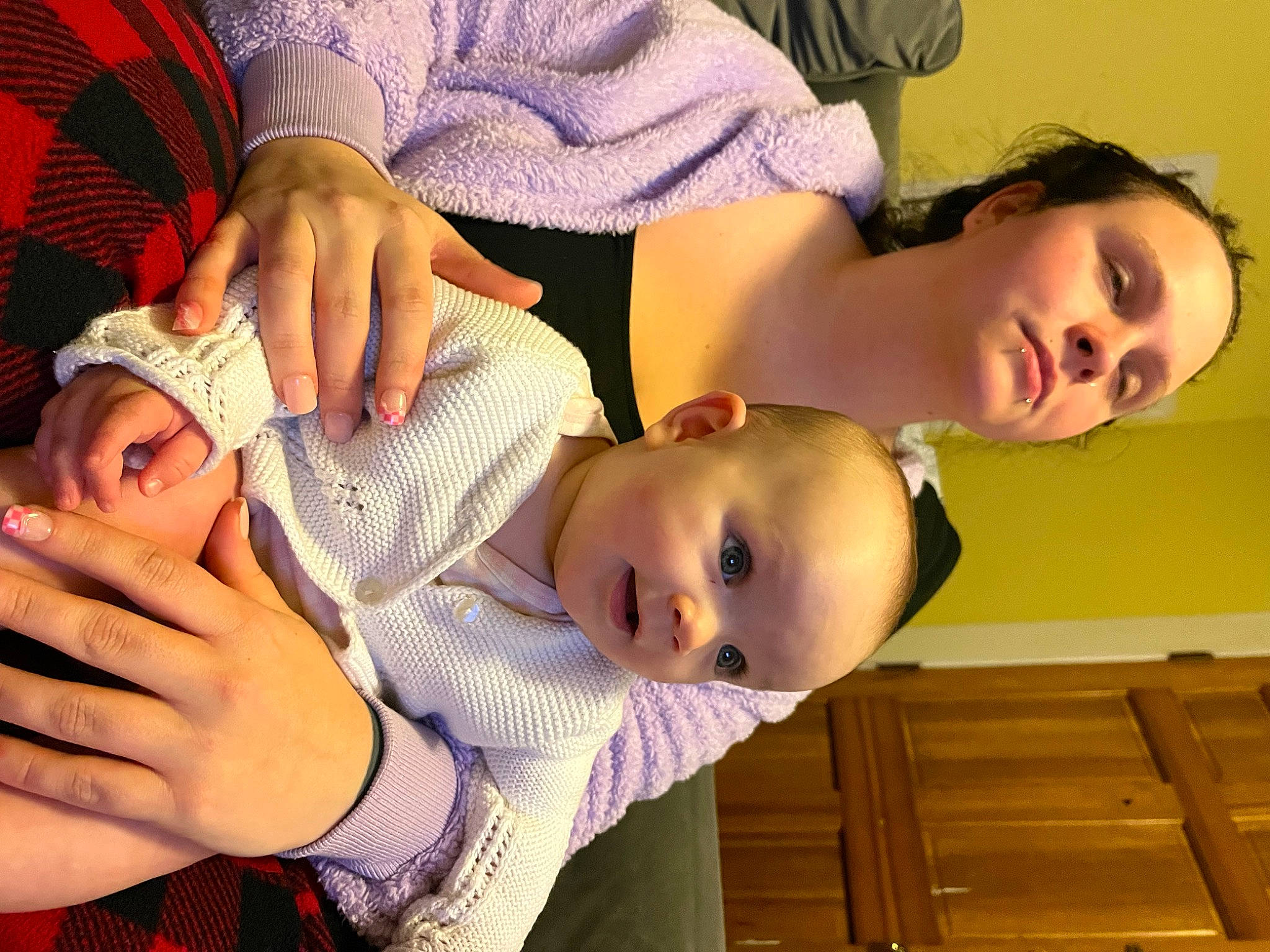 Emberlynn is registered to the contest to win money with this photo: abdomen, baby, baby_toddler_clothing, cheek, child, eyelash, facial_expression, finger, fun, gesture, hand, happy, mouth, neck, nose, person, skin, smile, thumb, toddler