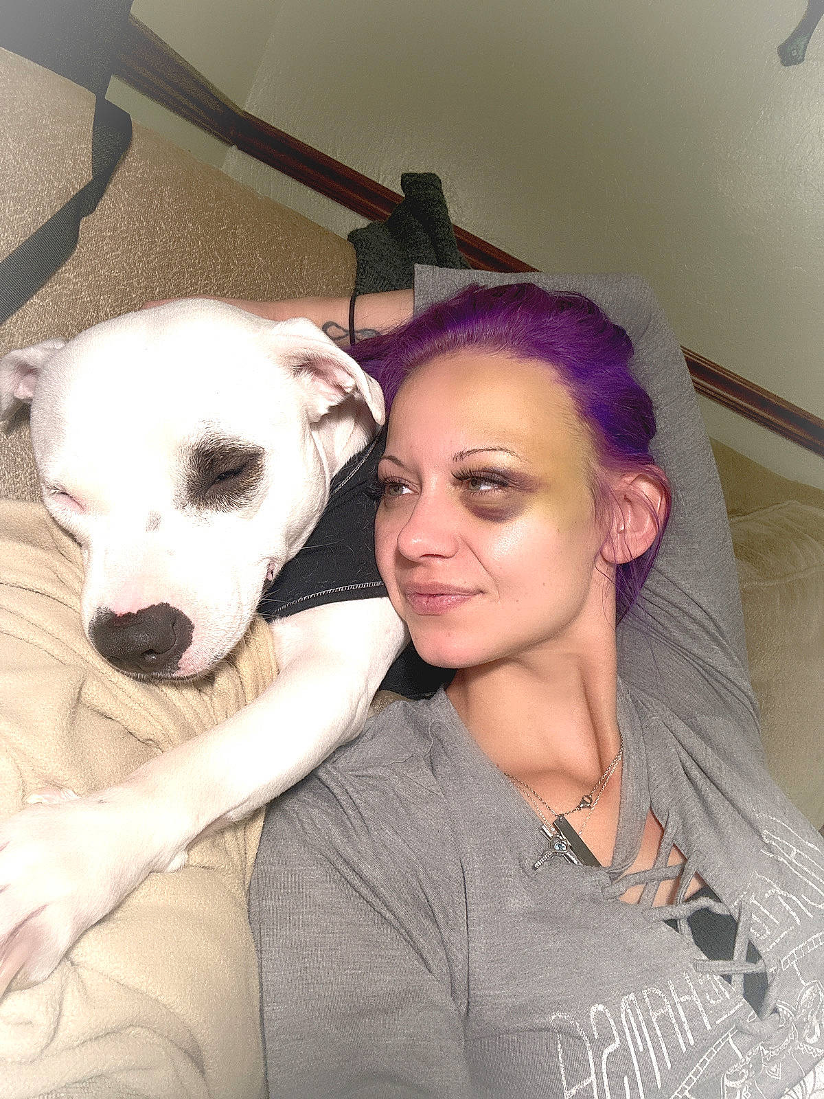 Persephone joined the competition — help win amazing prizes! canidae, carnivore, companion_dog, dog, dog_breed, event, eyelash, fashion_design, fawn, flash_photography, fun, fur, happy, jewellery, magenta, makeover, necklace, selfie, sporting_group, working_animal