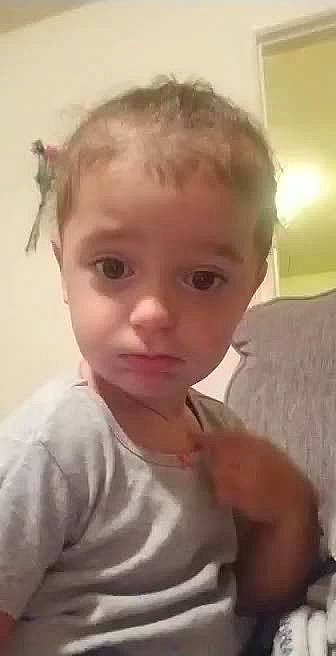 Tylynn is registered to the contest to win money with this photo: baby, baby_toddler_clothing, cheek, chin, ear, eyebrow, eyelash, forehead, gesture, hair, happy, human_body, iris, jaw, lip, nose, person, skin, smile, toddler