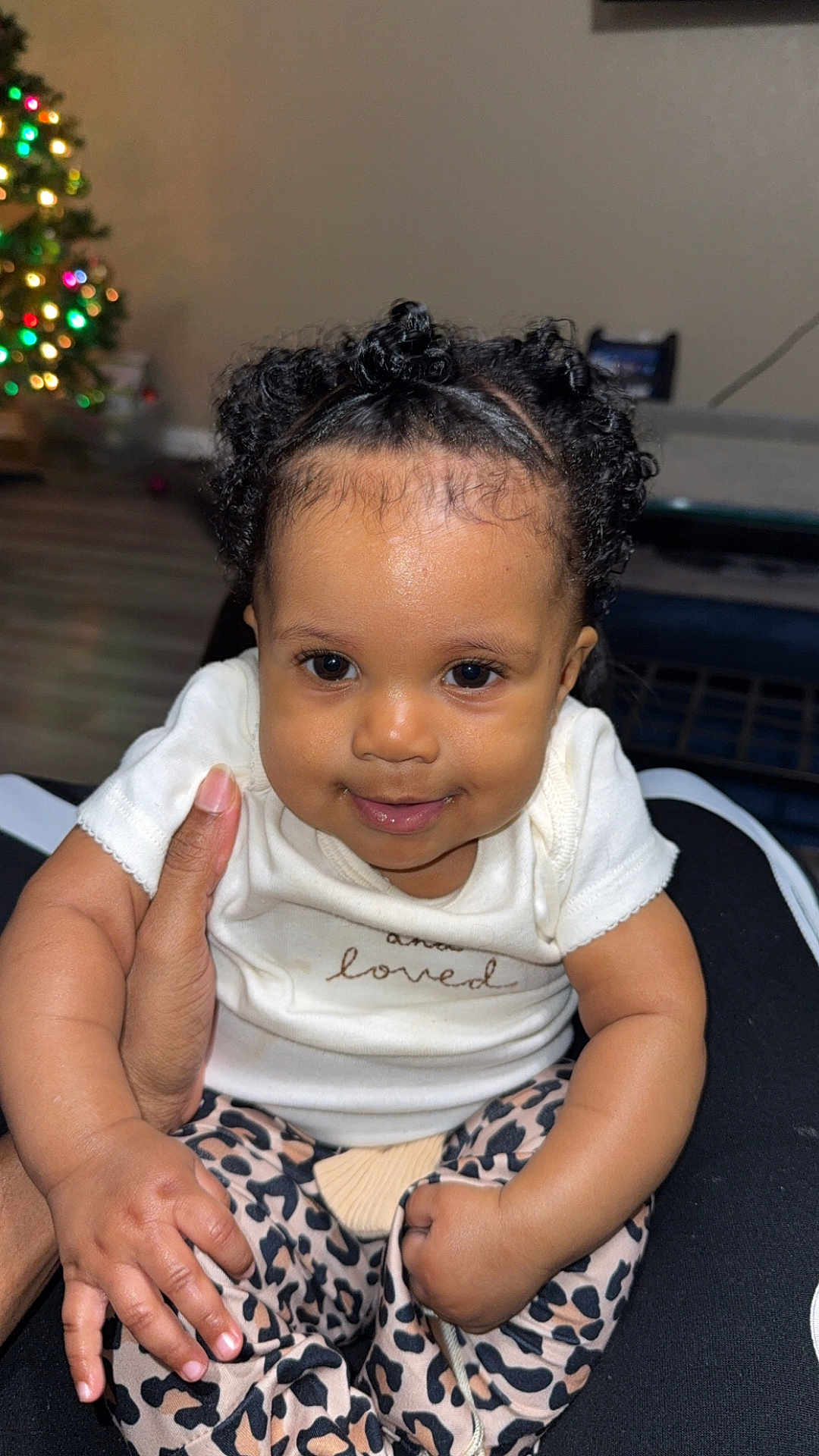 Klover joined the competition — help win amazing prizes! accessories, baby, blackhair, bodypart, couch, electronics, face, finger, furniture, hair, hand, happy, head, jewelry, person, photography, portrait, screen, sitting, smile