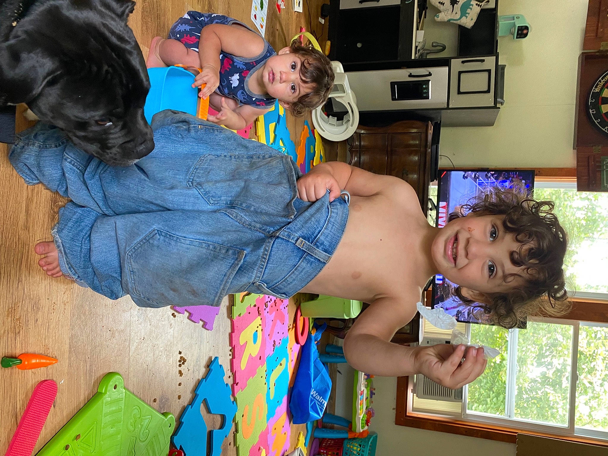 Gordon joined the competition — help win amazing prizes! abdomen, arm, barechested, chest, child, fun, hairstyle, happy, head, home_appliance, human_leg, joy, kitchen_appliance, leisure, microwave_oven, organ, person, snapshot, thigh, toddler