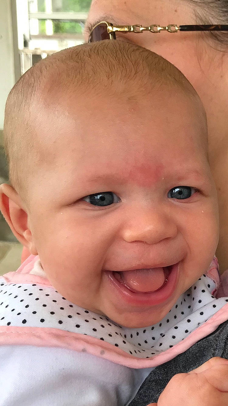 Melody joined the competition — help win amazing prizes! baby, baby_toddler_clothing, cheek, chin, ear, eyebrow, eyelash, face, forehead, human, iris, joy, lip, mouth, neck, nose, organ, person, skin, sleeve