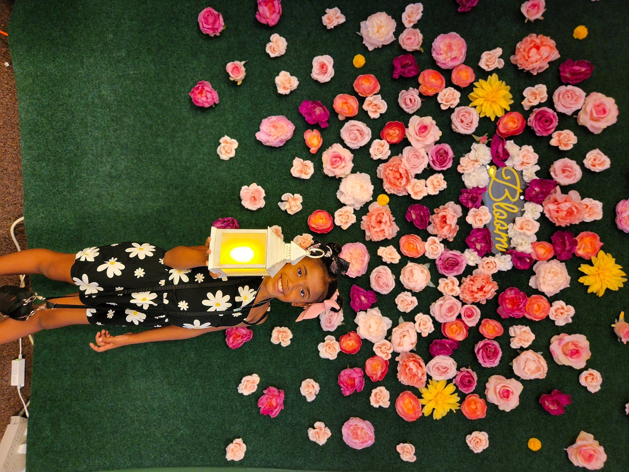 Maliyah joined the competition — help win amazing prizes! art, circle, creative_arts, event, flooring, font, fun, happy, joy, paint, party_supply, pattern, peach, person, petal, plant, recreation, rectangle, sweetness, textile