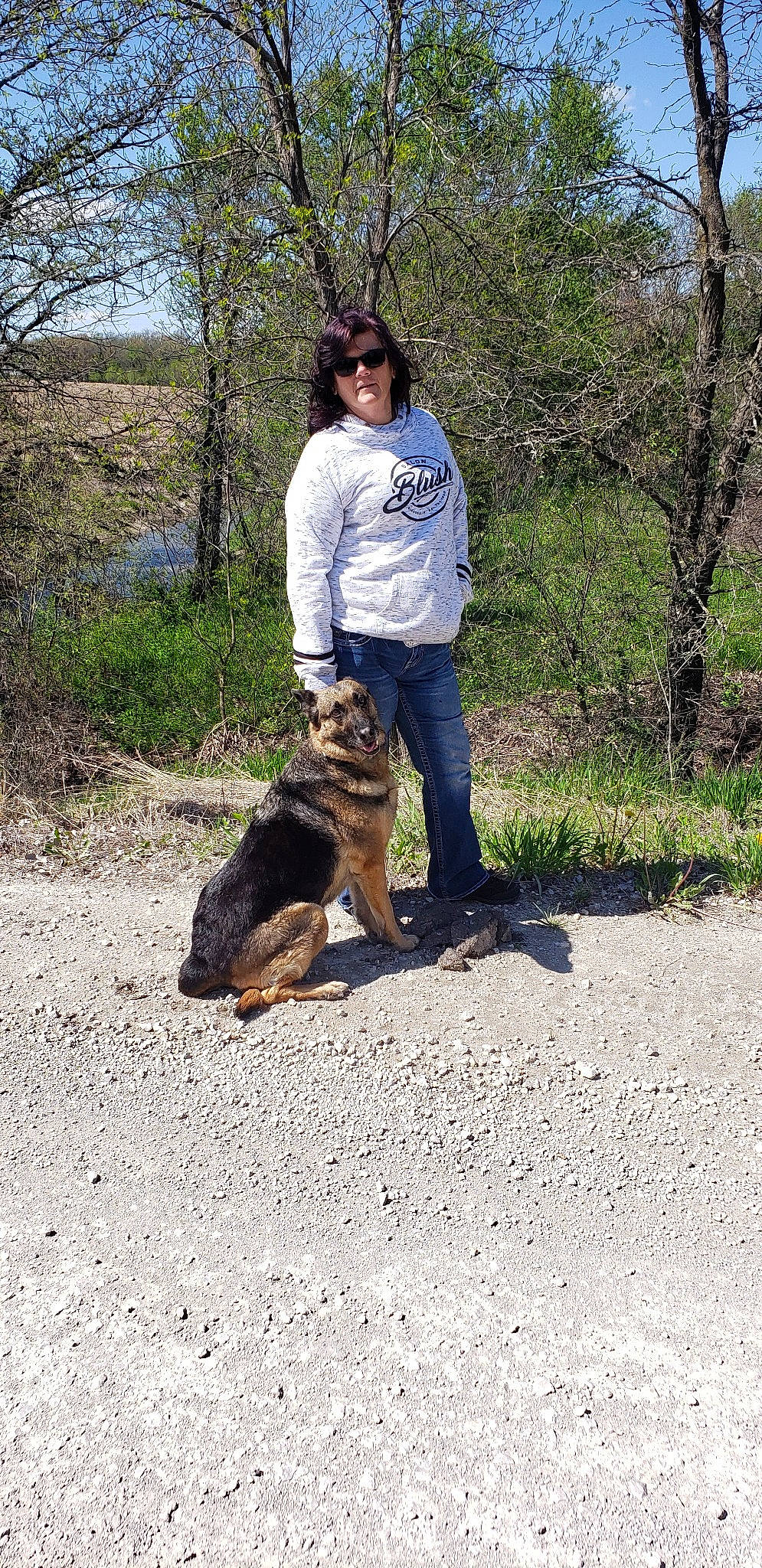 Cowgirl joined the competition — help win amazing prizes! canidae, carnivore, companion_dog, dog, dog_breed, dog_walking, german_shepherd_dog, mammal, obedience_training, old_german_shepherd_dog, sporting_group, vertebrate, working_dog