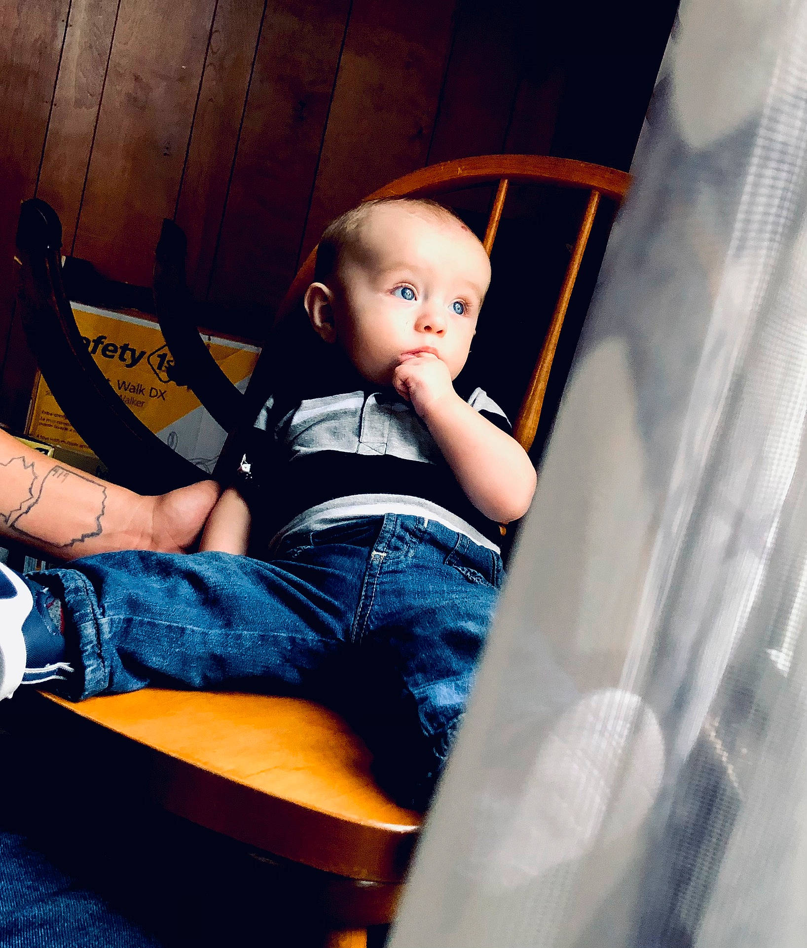 Xavian joined the competition — help win amazing prizes! baby, baby_toddler_clothing, comfort, denim, elbow, electric_blue, flash_photography, fun, human_body, human_leg, jeans, knee, lap, leg, leisure, person, sitting, t_shirt, thigh, tints_and_shades