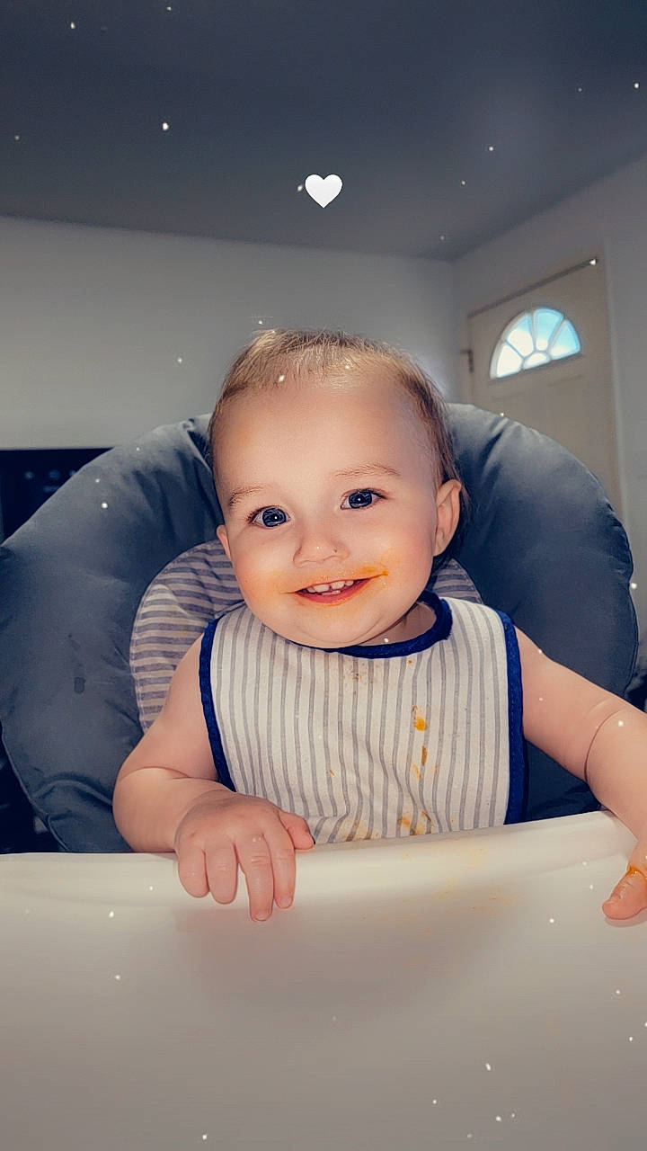 Aiden joined the competition — help win amazing prizes! arm, baby, baby_toddler_clothing, bathing, cheek, child, facial_expression, finger, flash_photography, fun, hand, happy, iris, joy, leisure, mouth, person, sitting, skin, sleeve