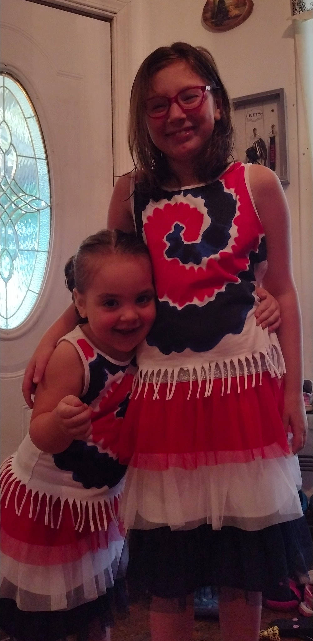 Gracelynn joined the competition — help win amazing prizes! baby_toddler_clothing, ballet_tutu, child, clothing, dress, fun, glasses, hairstyle, happy, joy, organ, people, person, pink, red, shoulder, sleeve, smile, t_shirt, textile