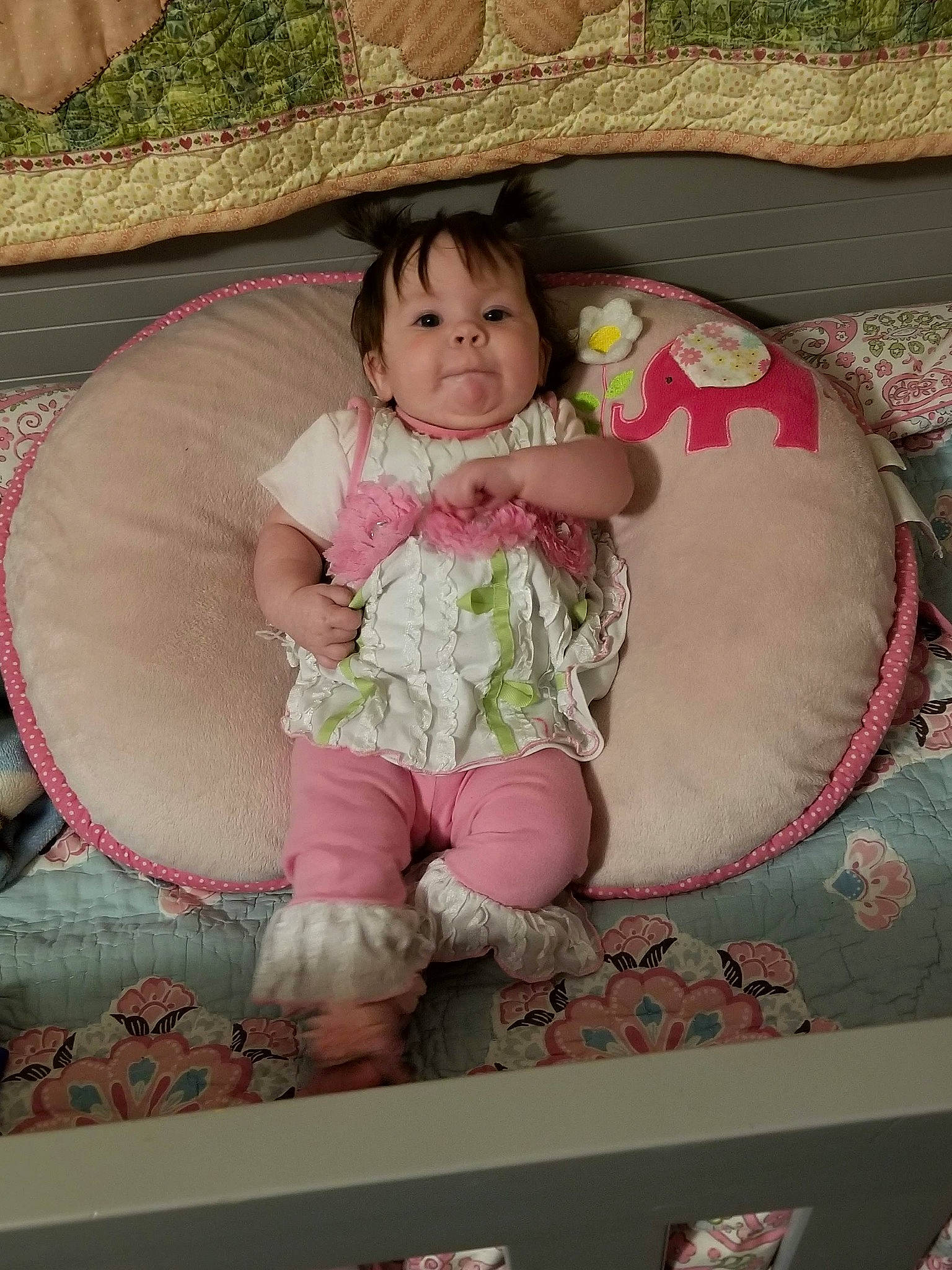 Everley joined the competition — help win amazing prizes! baby, baby_products, child, person, pink, toddler