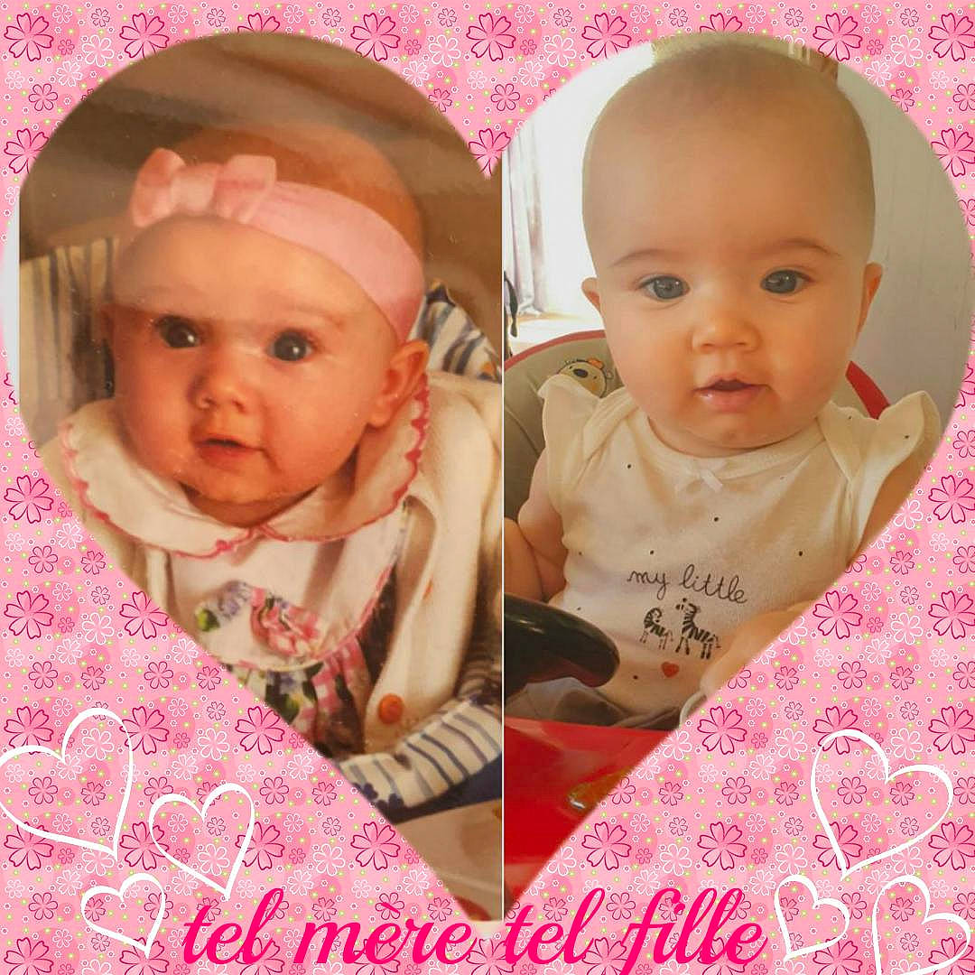 Ashley a rejoint le concours — aidez-le/la à gagner de superbes lots ! baby, baby_toddler_clothing, cheek, chin, comfort, eye, eyebrow, eyelash, facial_expression, happy, headwear, human, iris, lip, outerwear, person, pink, product, skin, sleeve