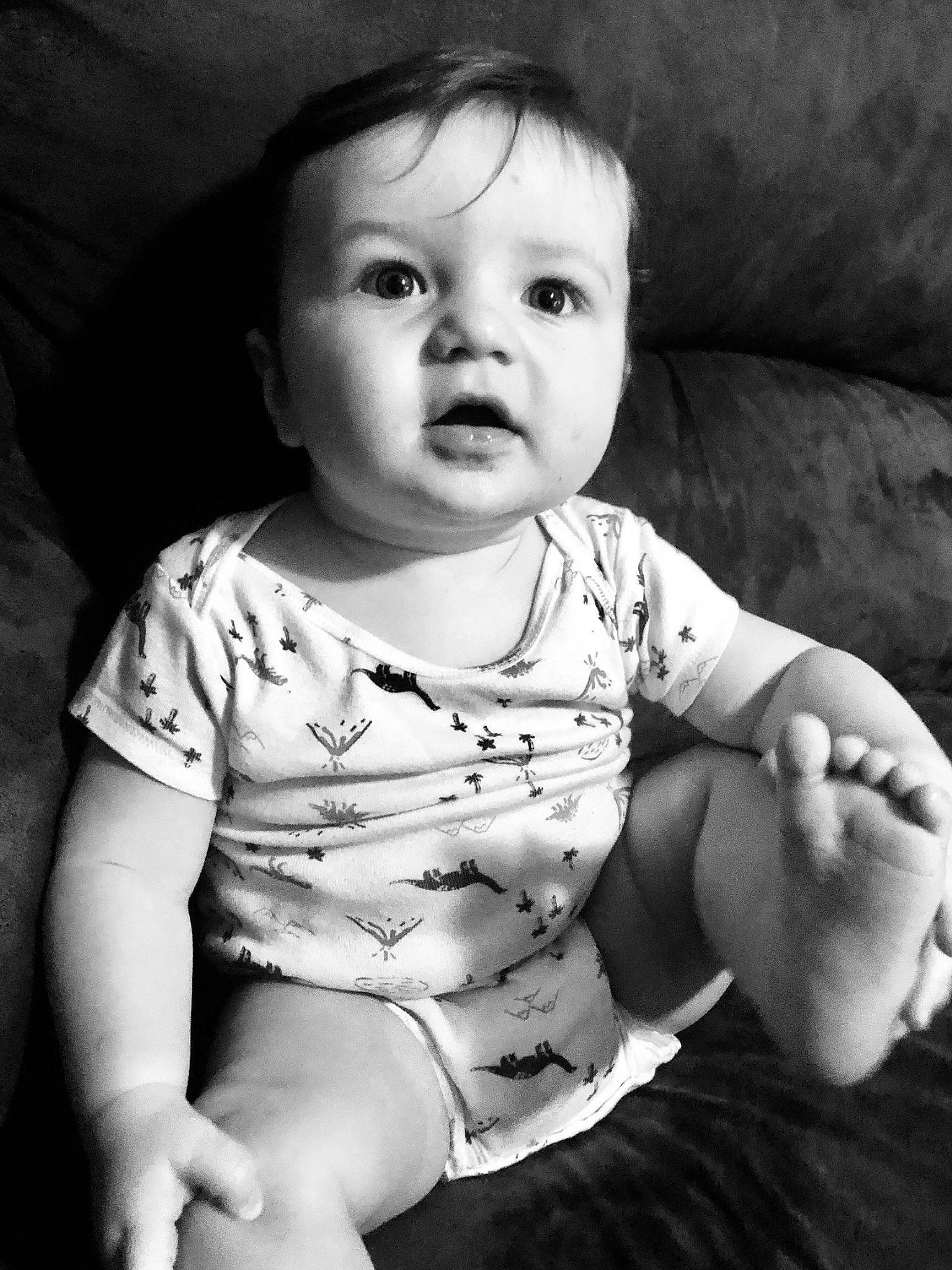 Marcus joined the competition — help win amazing prizes! baby, baby_toddler_clothing, cheek, child, couch, hand, iris, lip, person, photo_shoot, portrait, portrait_photography, sitting, skin, toddler