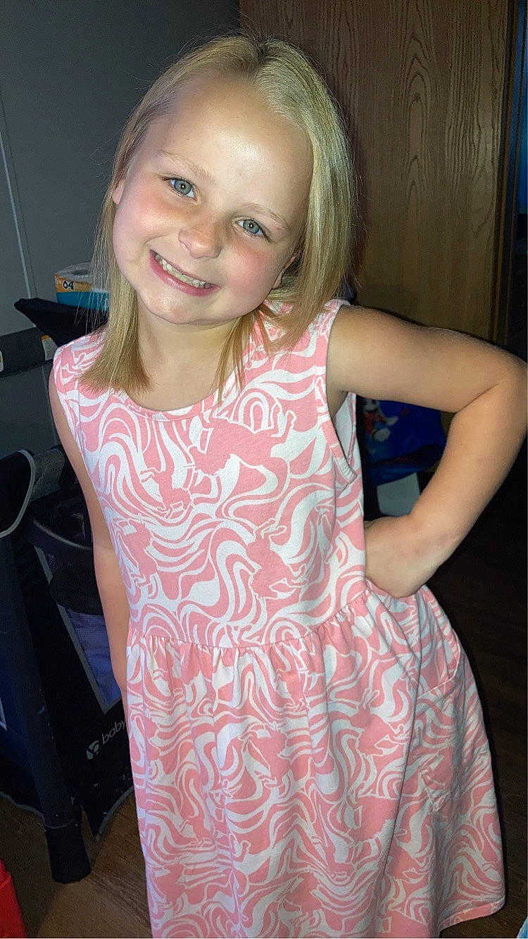 Clara joined the competition — help win amazing prizes! beauty, cheek, day_dress, eye, eyebrow, eyelash, facial_expression, fun, gesture, hair, hairstyle, happy, iris, joy, one_piece_garment, organ, person, pink, shoulder, skin