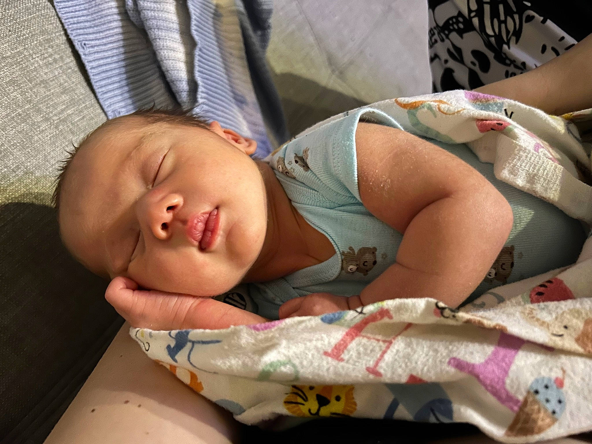 Kyro joined the competition — help win amazing prizes! abdomen, baby, baby_products, baby_toddler_clothing, bedtime, chest, child, comfort, eye, face, flesh, head, human_leg, linens, mouth, nap, person, skin, sleep, thigh