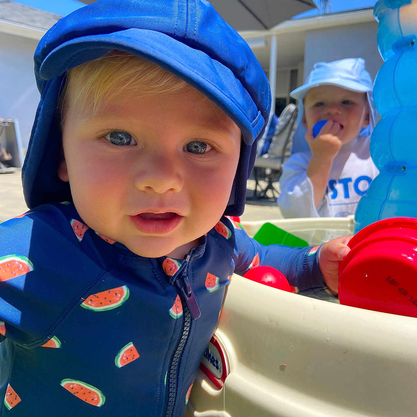 Finn joined the competition — help win amazing prizes! baby, baseballcap, bodypart, cap, chair, clothing, coat, face, finger, furniture, hardhat, hat, head, helmet, jacket, person, photography, portrait, summer, vest