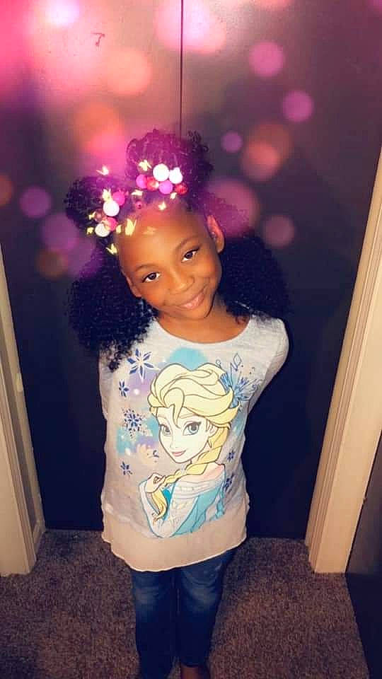 Jo' Lycia joined the competition — help win amazing prizes! child, denim, electric_blue, event, fashion, flash_photography, fun, hairstyle, happy, joy, magenta, party, party_supply, person, purple, sleeve, smile, standing, t_shirt, toddler