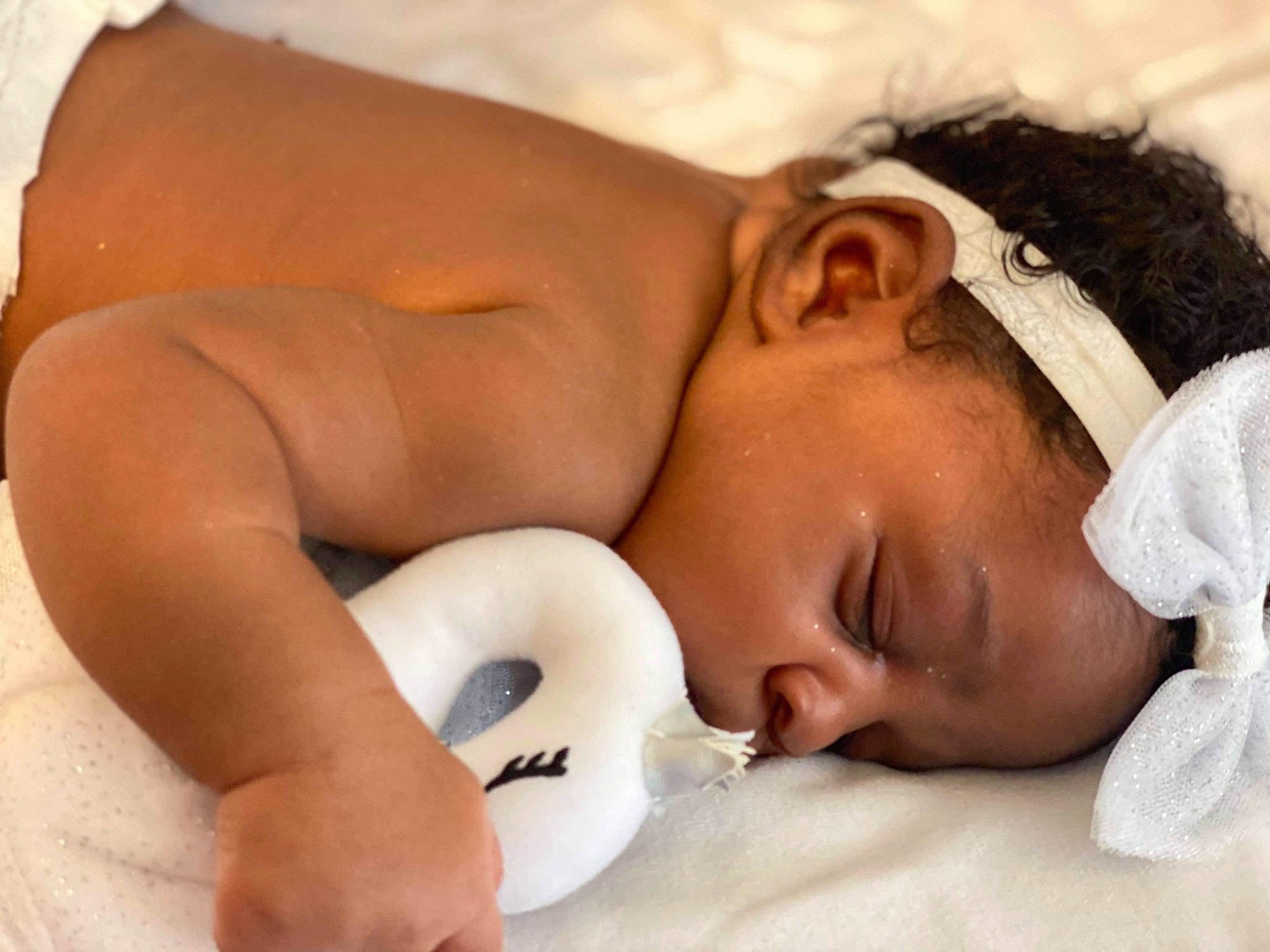 Ashayla joined the competition — help win amazing prizes! abdomen, arm, baby, baby_sleeping, barechested, chest, child, comfort, eye, eyelash, finger, hair, human_body, mouth, muscle, neck, nose, person, skin, toddler