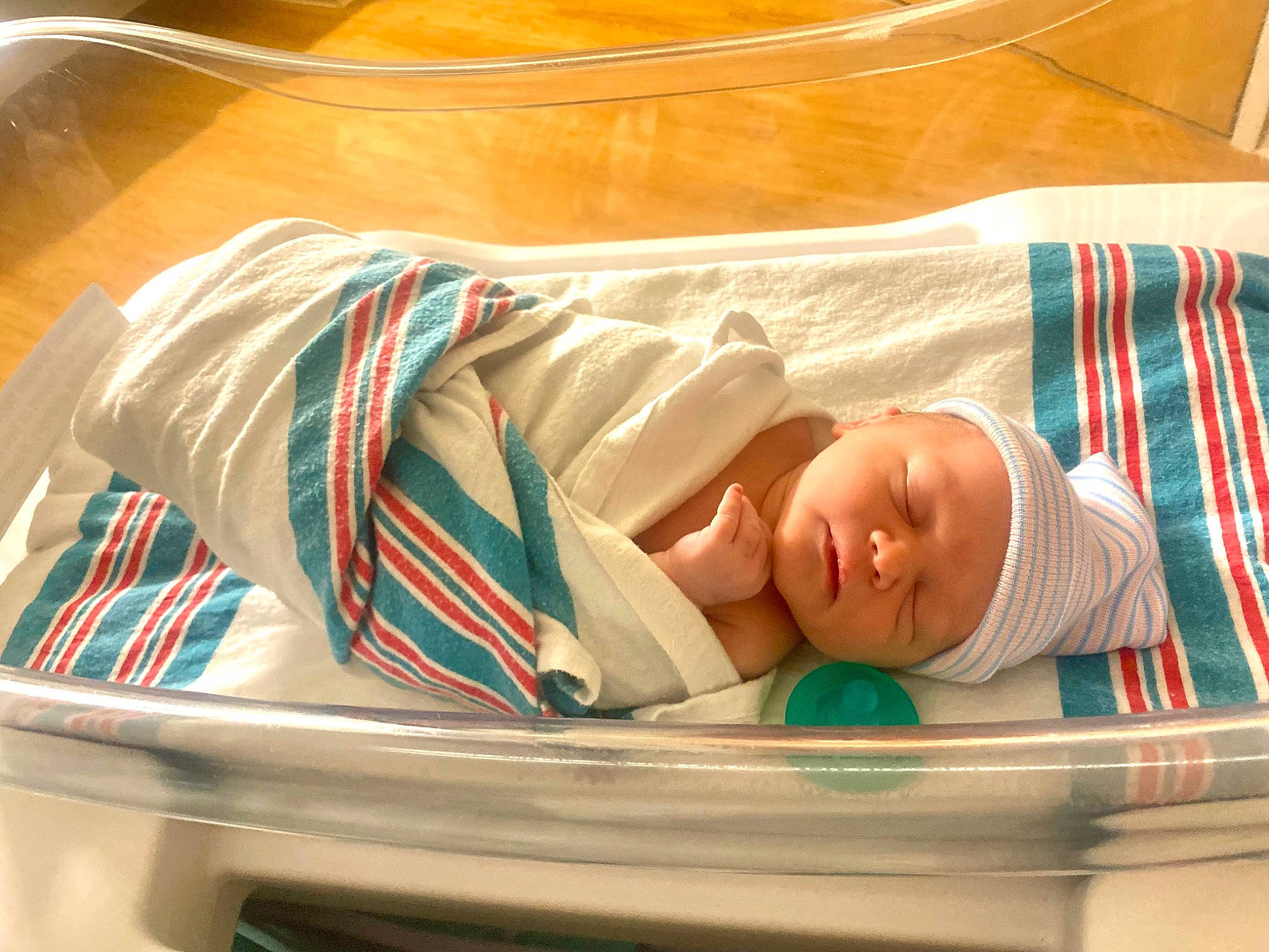 Banks joined the competition — help win amazing prizes! baby, baby_products, baby_safety, baby_sleeping, baby_toddler_clothing, bedding, bedtime, child, comfort, event, headwear, hospital, infant_bed, linens, nap, person, room, sitting, sleep, toddler