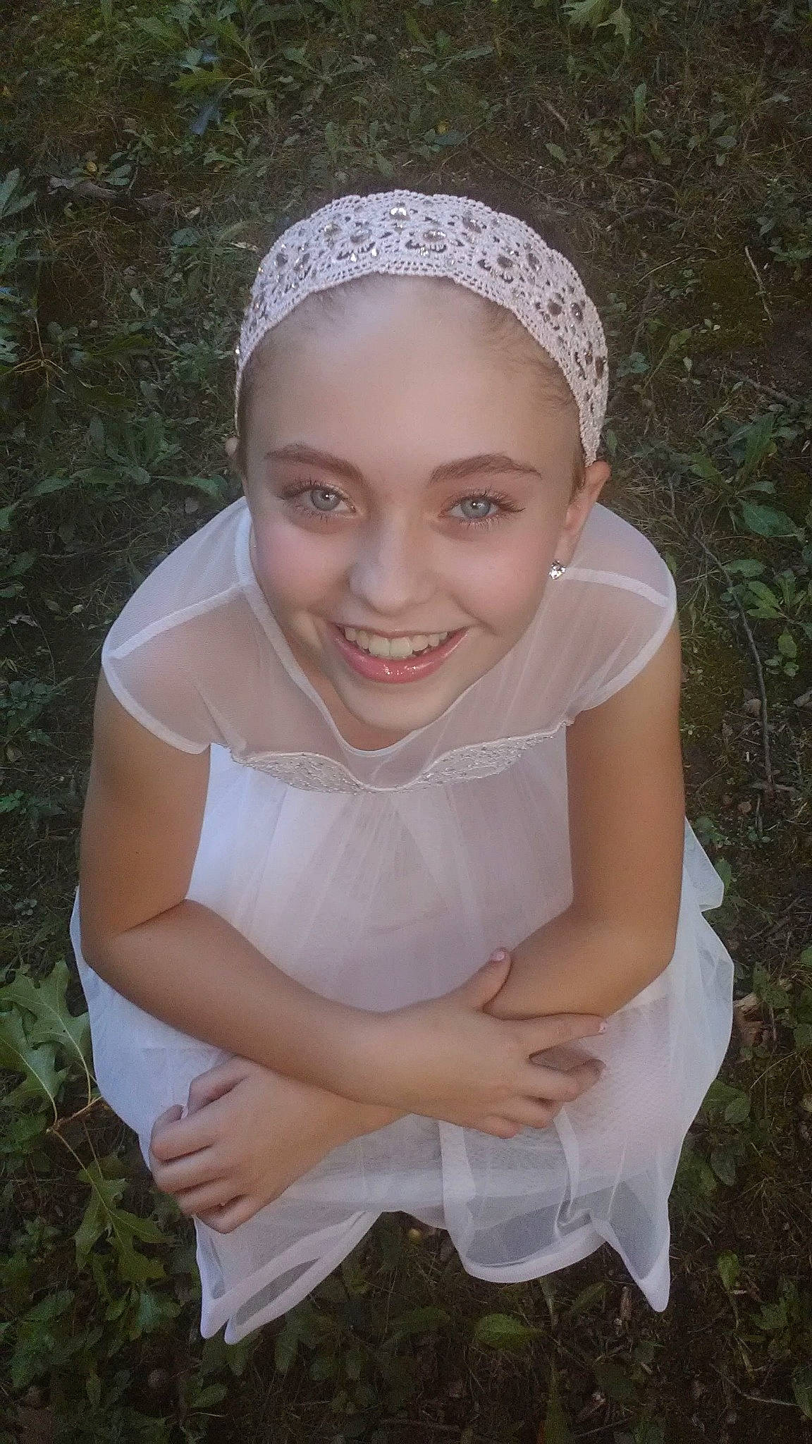 Ellexis joined the competition — help win amazing prizes! bonnet, bridal_accessory, bridal_veil, child, fashion_accessory, hair_accessory, headgear, headpiece, joy, person, smile