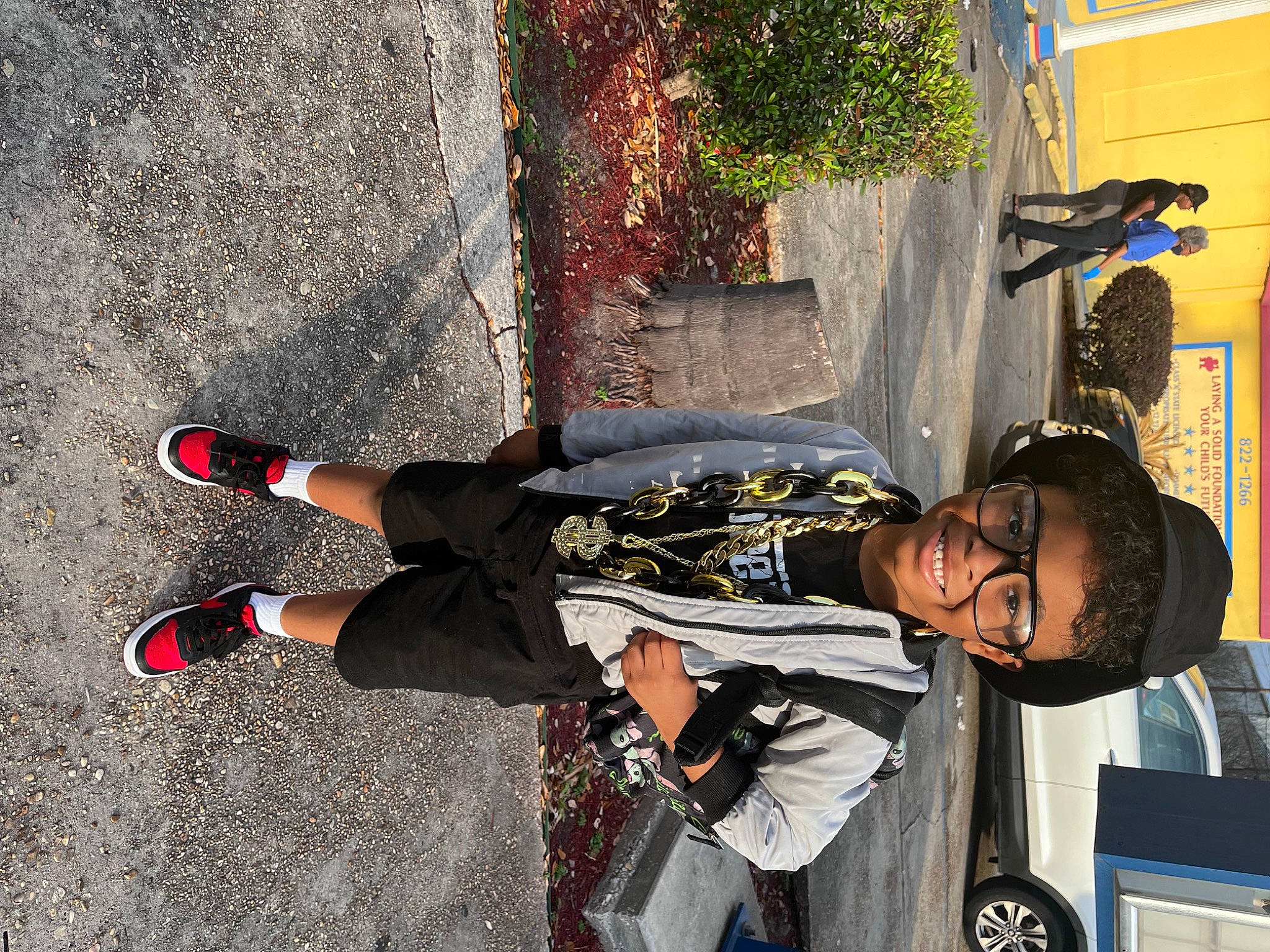 Jhyri joined the competition — help win amazing prizes! asphalt, bag, eyewear, fun, human_leg, joy, luggage_and_bags, pattern, person, plant, recreation, road, road_surface, shadow, street, thigh, tire, travel, walking_shoe, wheel