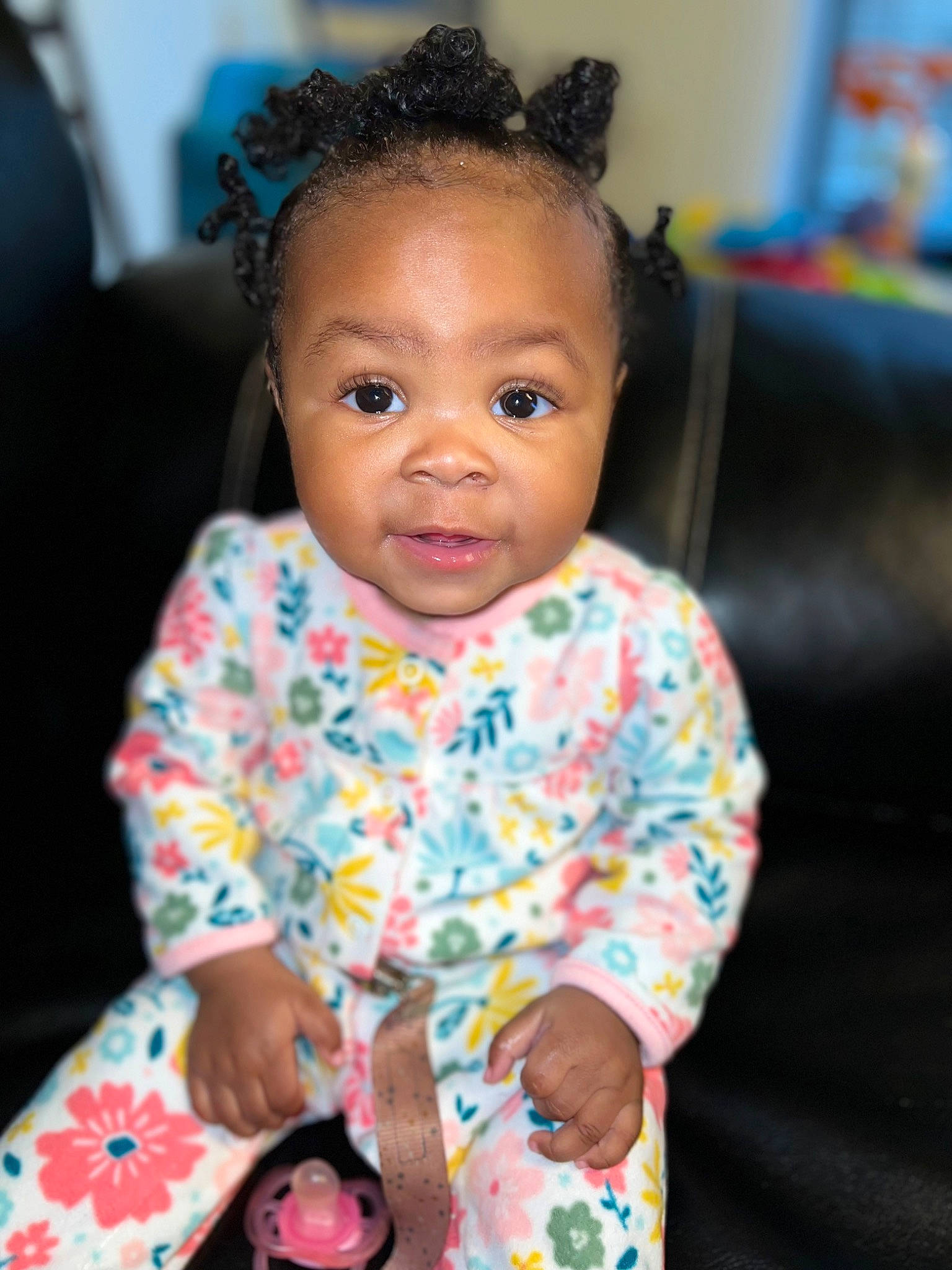 Desiree joined the competition — help win amazing prizes! baby, baby_toddler_clothing, cheek, child, event, face, fun, hair, happy, head, iris, pattern, person, room, sitting, skin, sleeve, smile, t_shirt, toddler