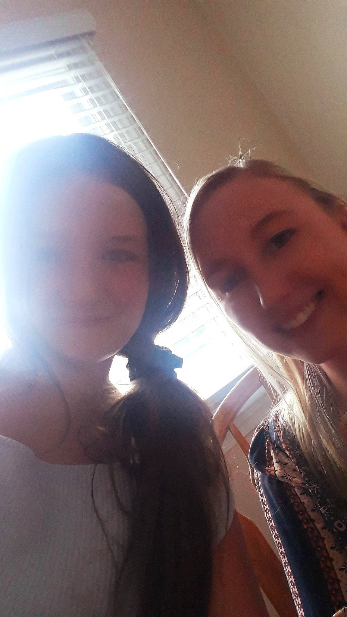 Angela is registered to the contest to win money with this photo: black_hair, chin, ear, eyebrow, eyelash, eyewear, face, friendship, fun, gesture, happy, iris, jaw, joy, lip, long_hair, mouth, neck, person, selfie